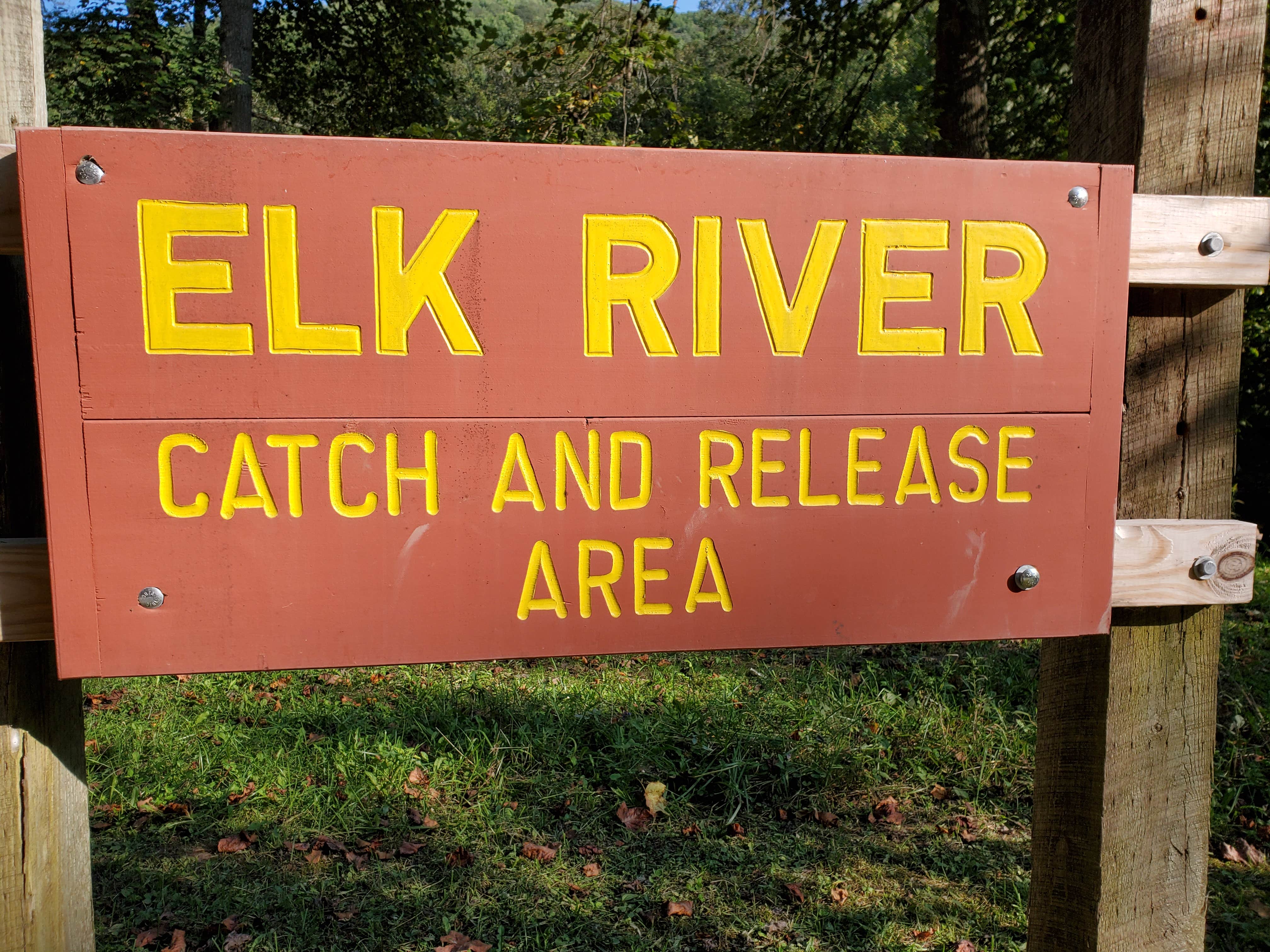 Camper-submitted photo at Elk River Dispersed camping near Craigsville, WV