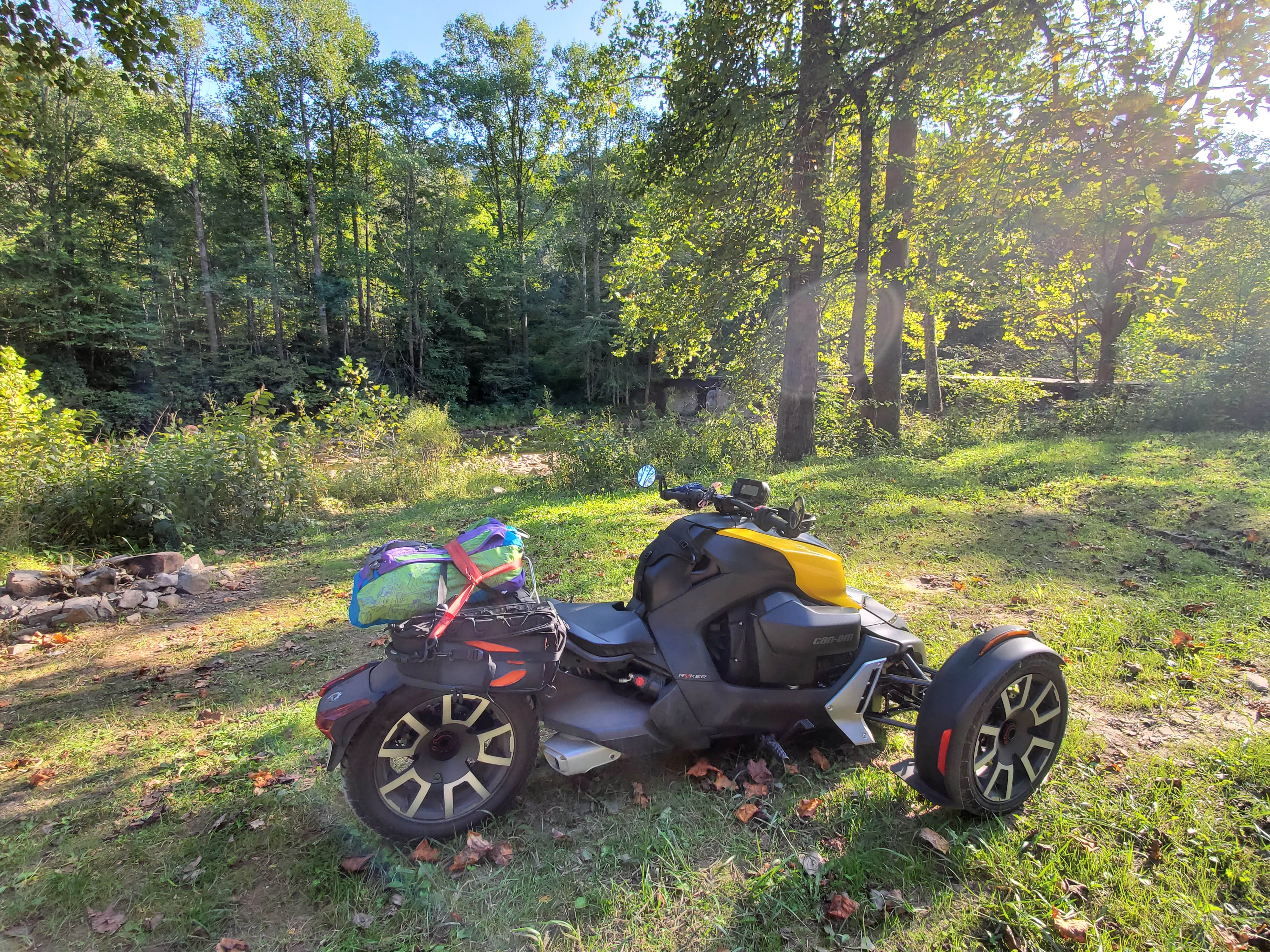 Camper-submitted photo at Elk River Dispersed camping near Monterville, WV