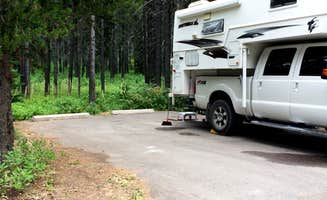 Corinna B.'s photo of rv camping at Summit Campground near Heart Butte, MT