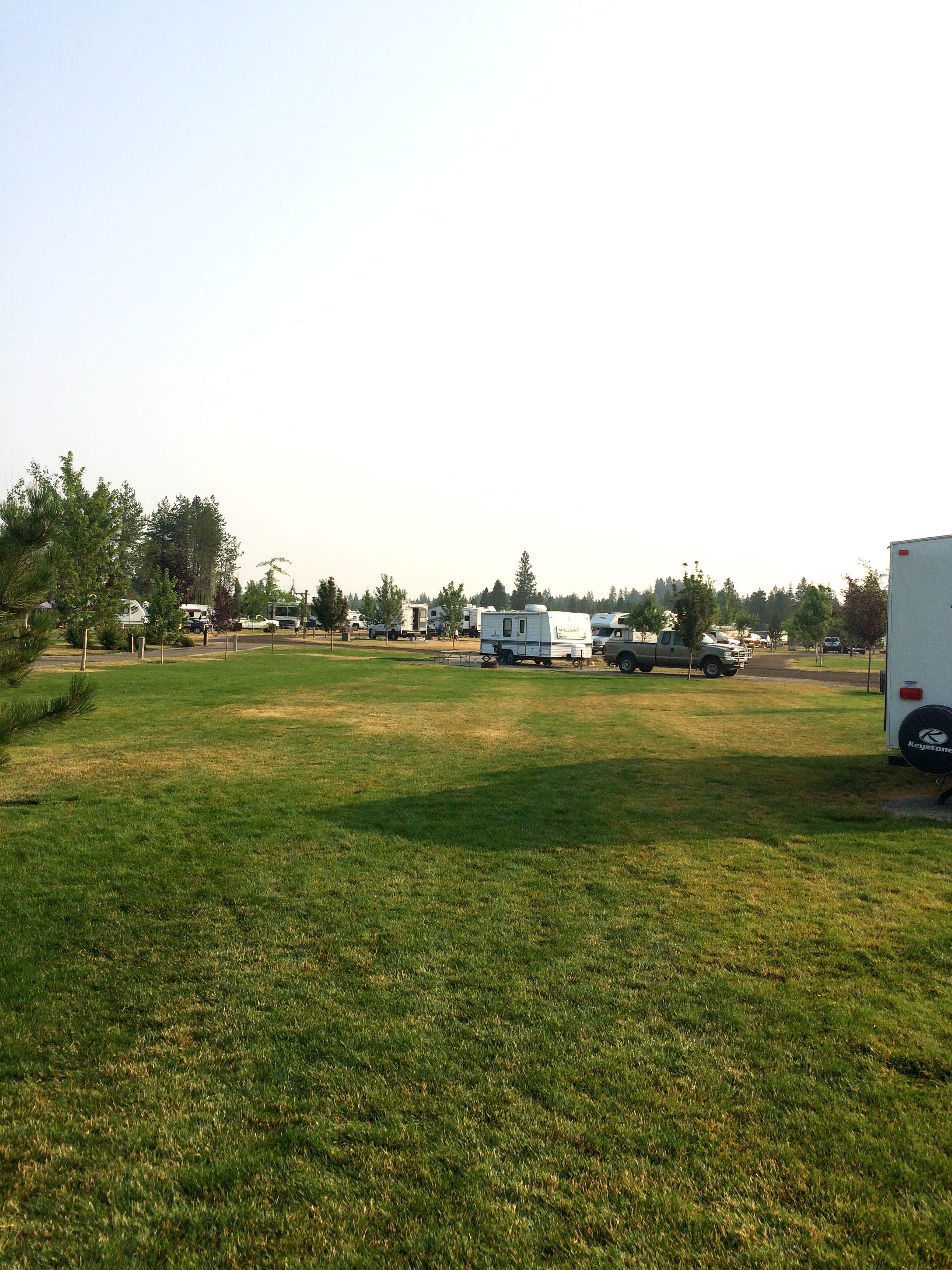 Camper-submitted photo at Silverwood RV Park near Spirit Lake, ID