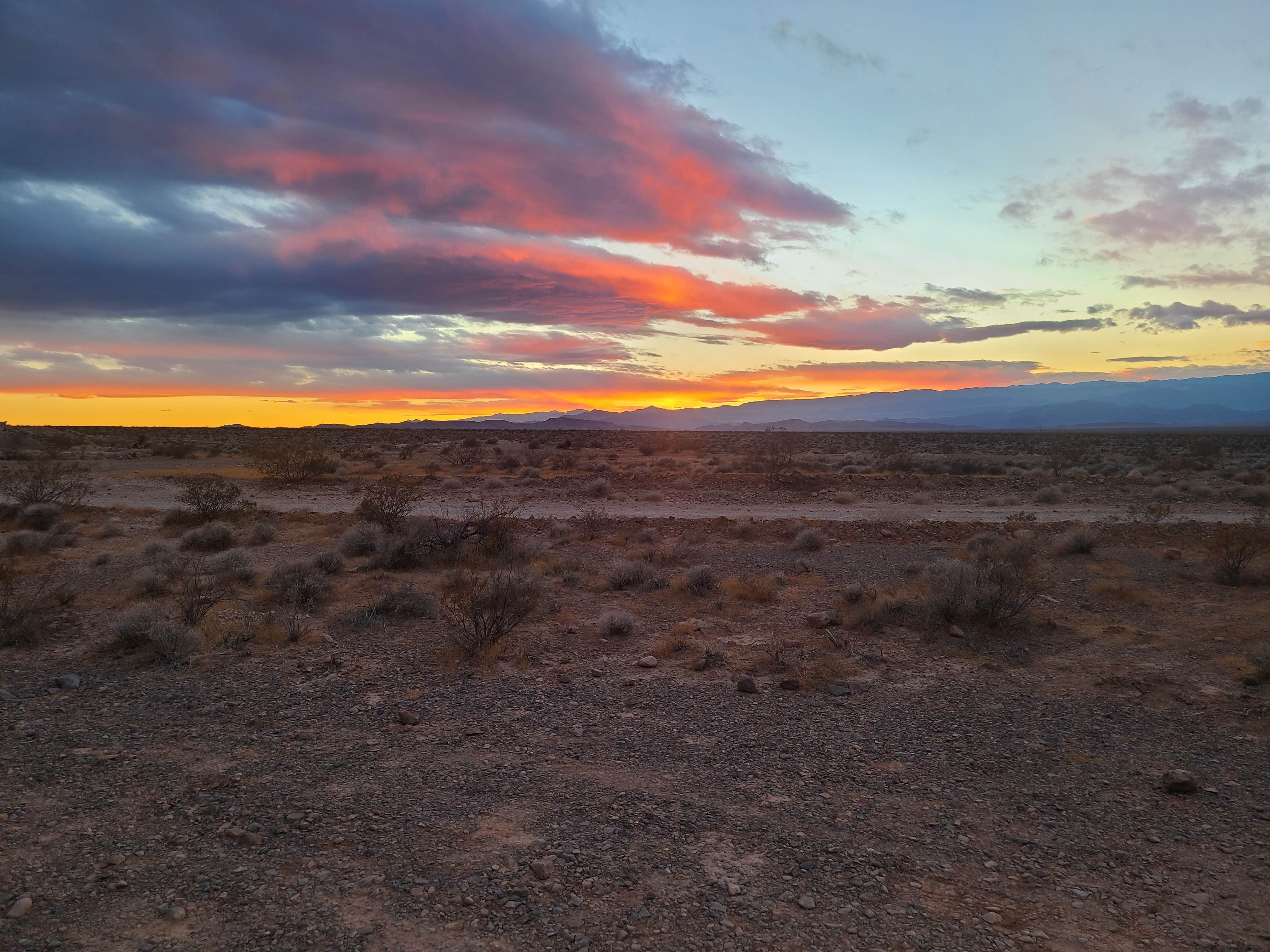 Kristi R.'s photo of a dispersed camping area at Valley of Fire Dispersed near Overton, NV