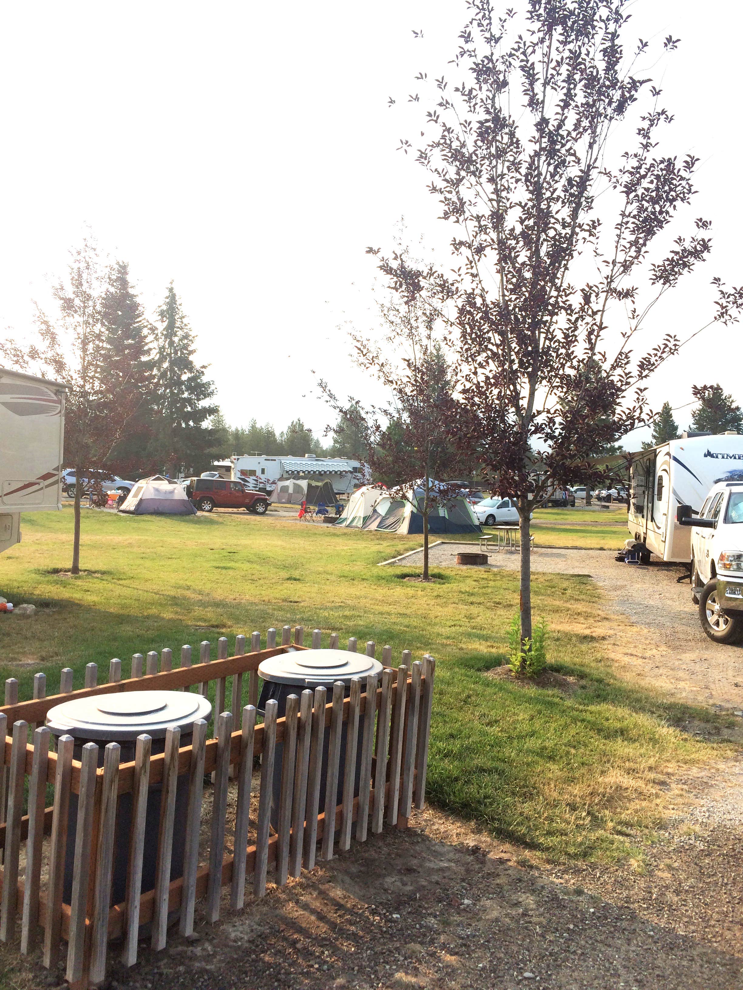 Camper-submitted photo at Silverwood RV Park near Spirit Lake, ID