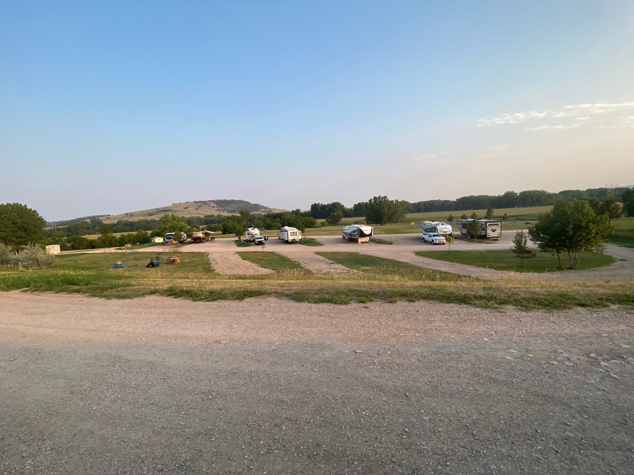 Camper submitted image from Black Hawk Creek RV Park & Cabins - 2