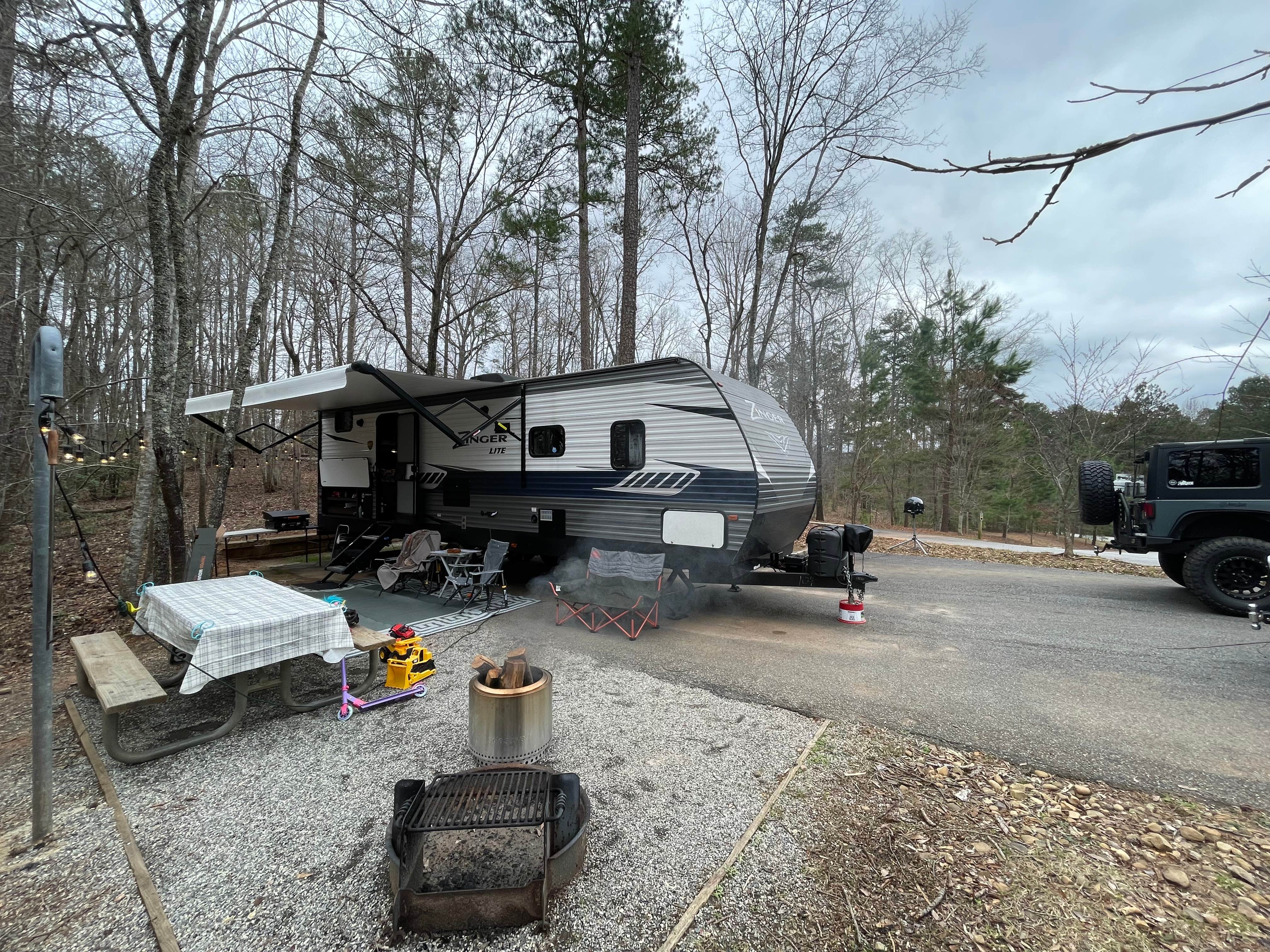 Logan S.'s photo at Don Carter State Park Campground near Mount Airy, GA