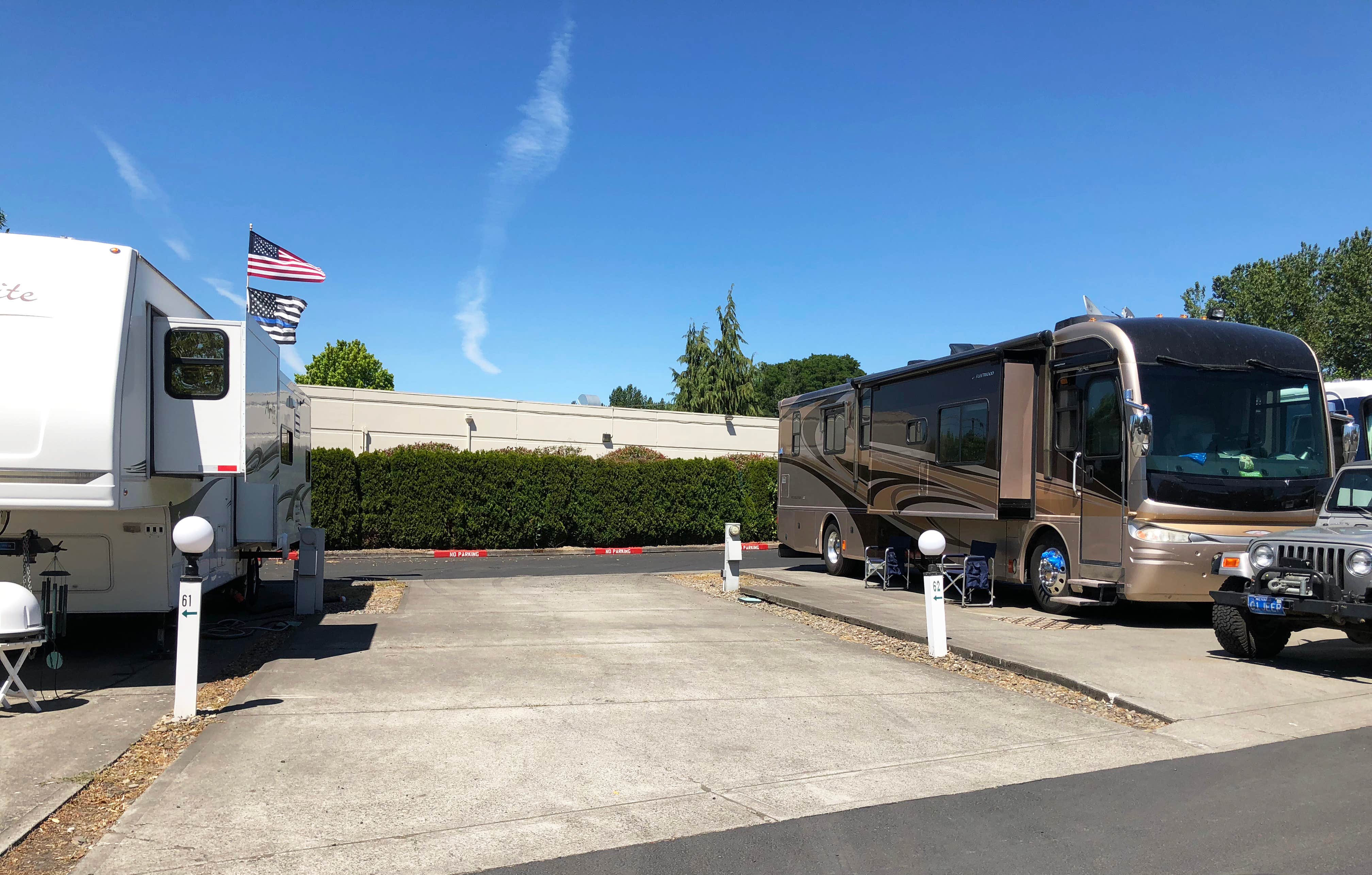 Corinna B.'s photo of rv camping at Vancouver RV Park near Beaverton, OR