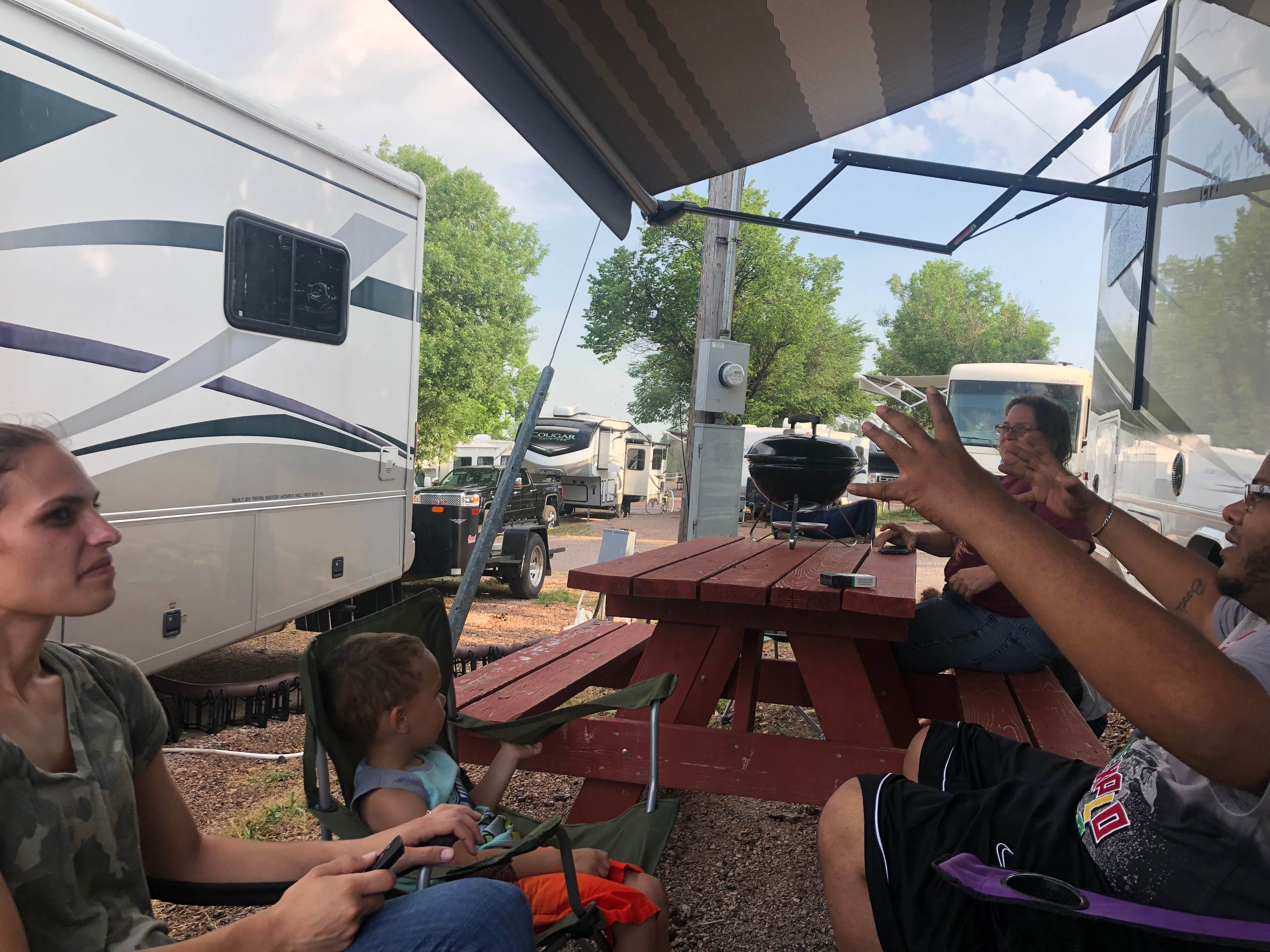 kara C.'s photo of rv camping at Rapid City RV Park & Campground near Keystone, SD