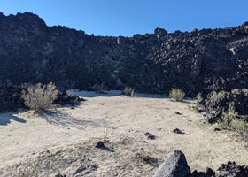 Indian Springs near lava field