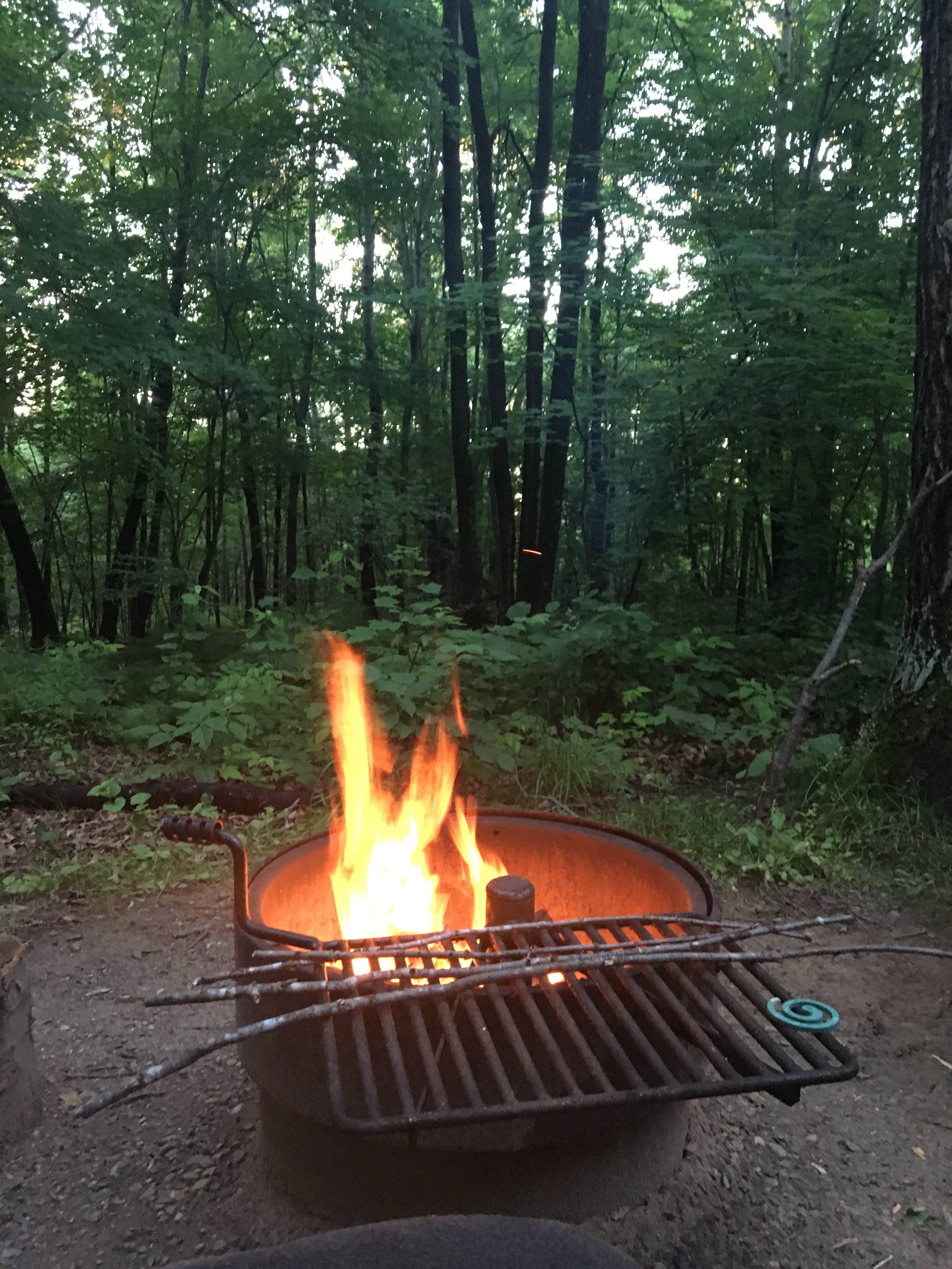 Jen H.'s photo at Ogechie Campground — Mille Lacs Kathio State Park near Isle, MN