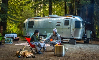 Camping near Howonquet (Xaa-wan'-k'wvt) Village and Resort: Ramblin' Redwoods Campground & RV Park, Fort Dick, California
