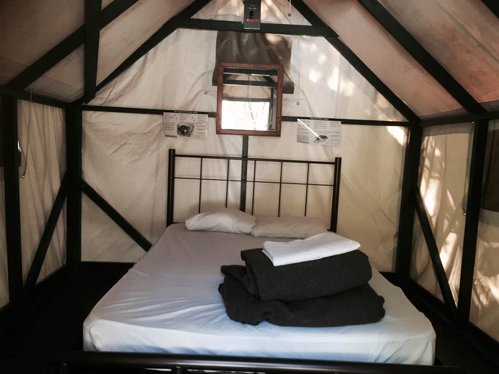 Delia M.'s photo of glamping accommodations at Curry Village — Yosemite National Park near Big Creek, CA
