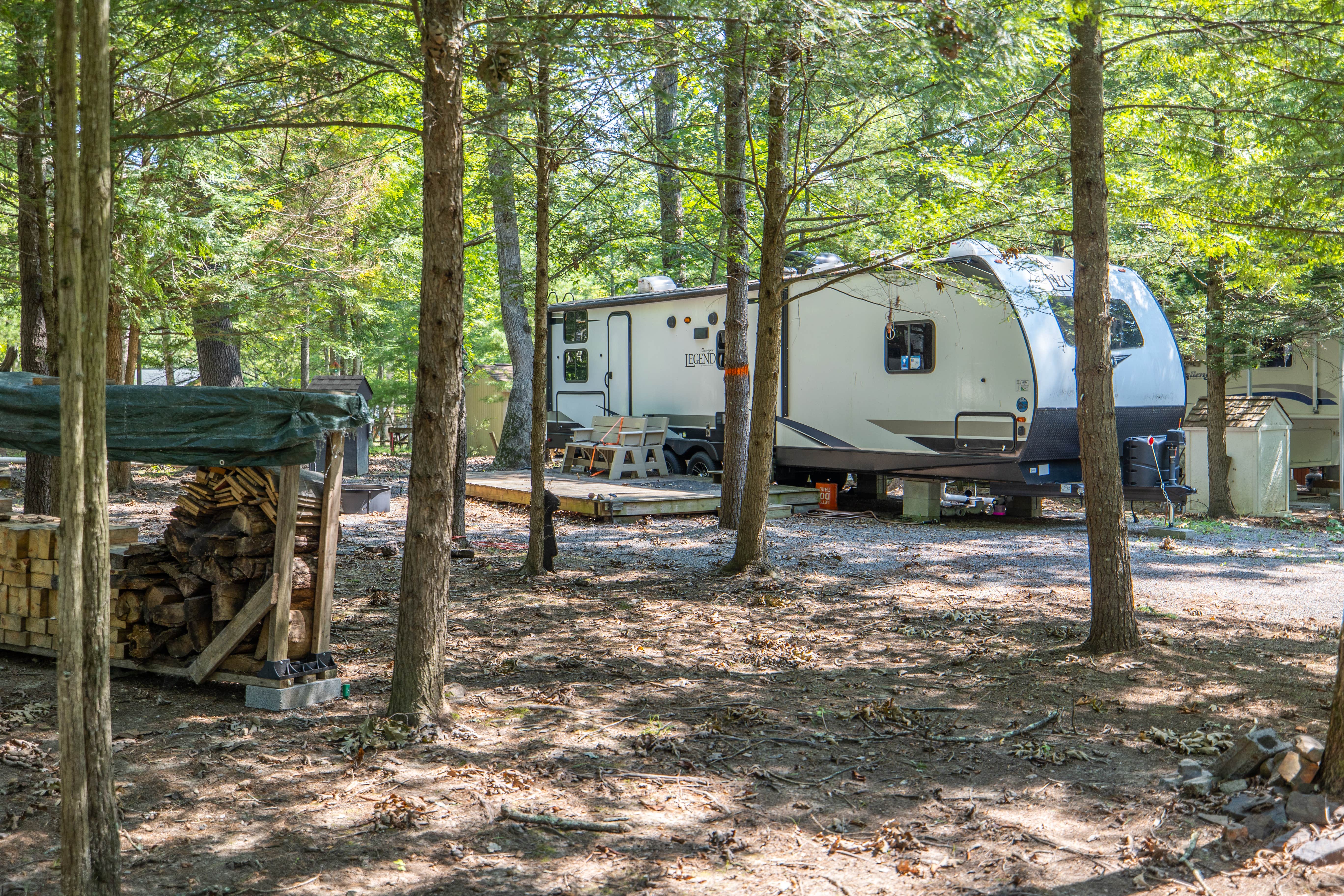 Horizon M.'s photo of rv camping at Rvino - Ridge Rider Campground, LLC near Clear Brook, VA