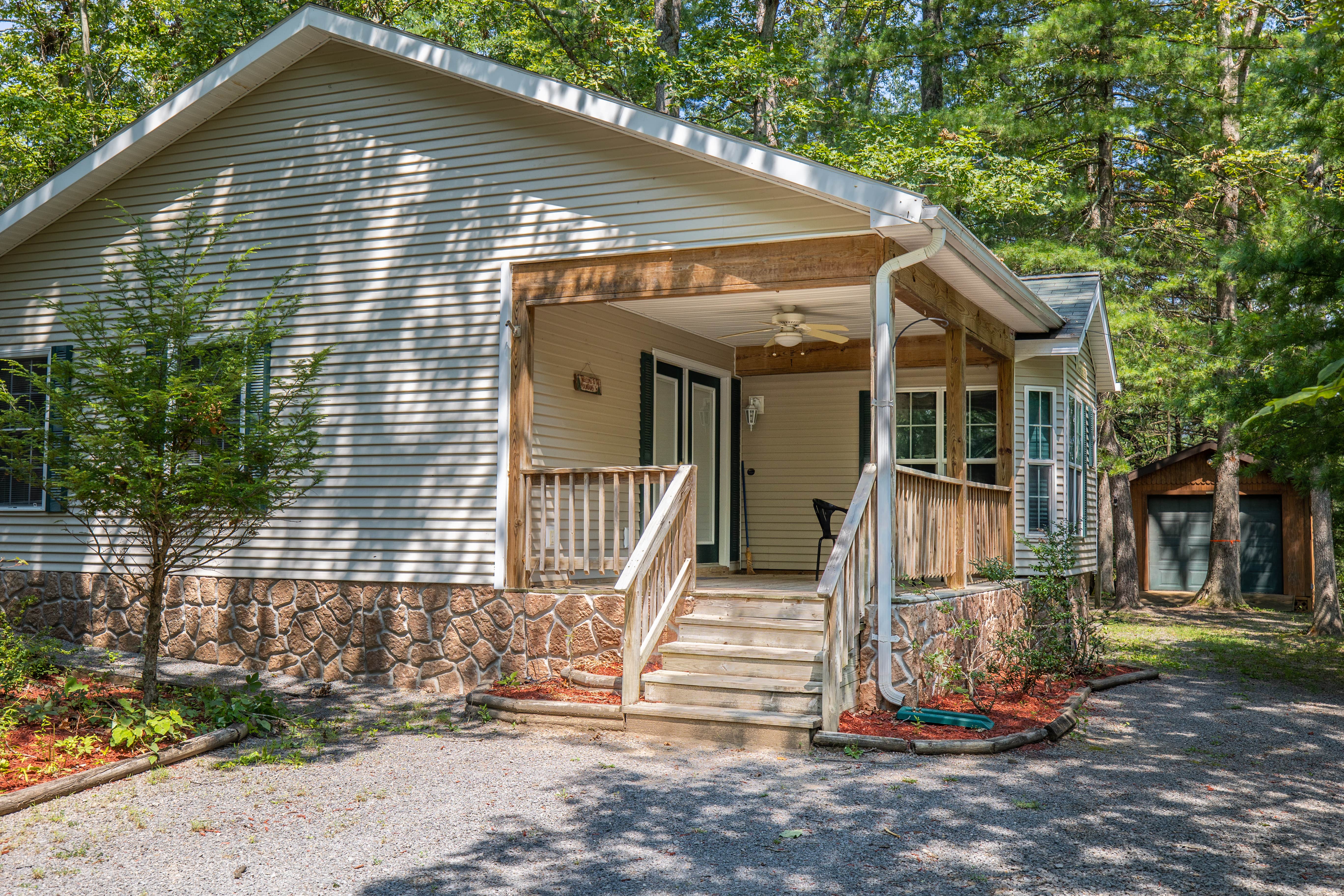 Horizon M.'s photo of glamping accommodations at Rvino - Ridge Rider Campground, LLC near Boyce, VA