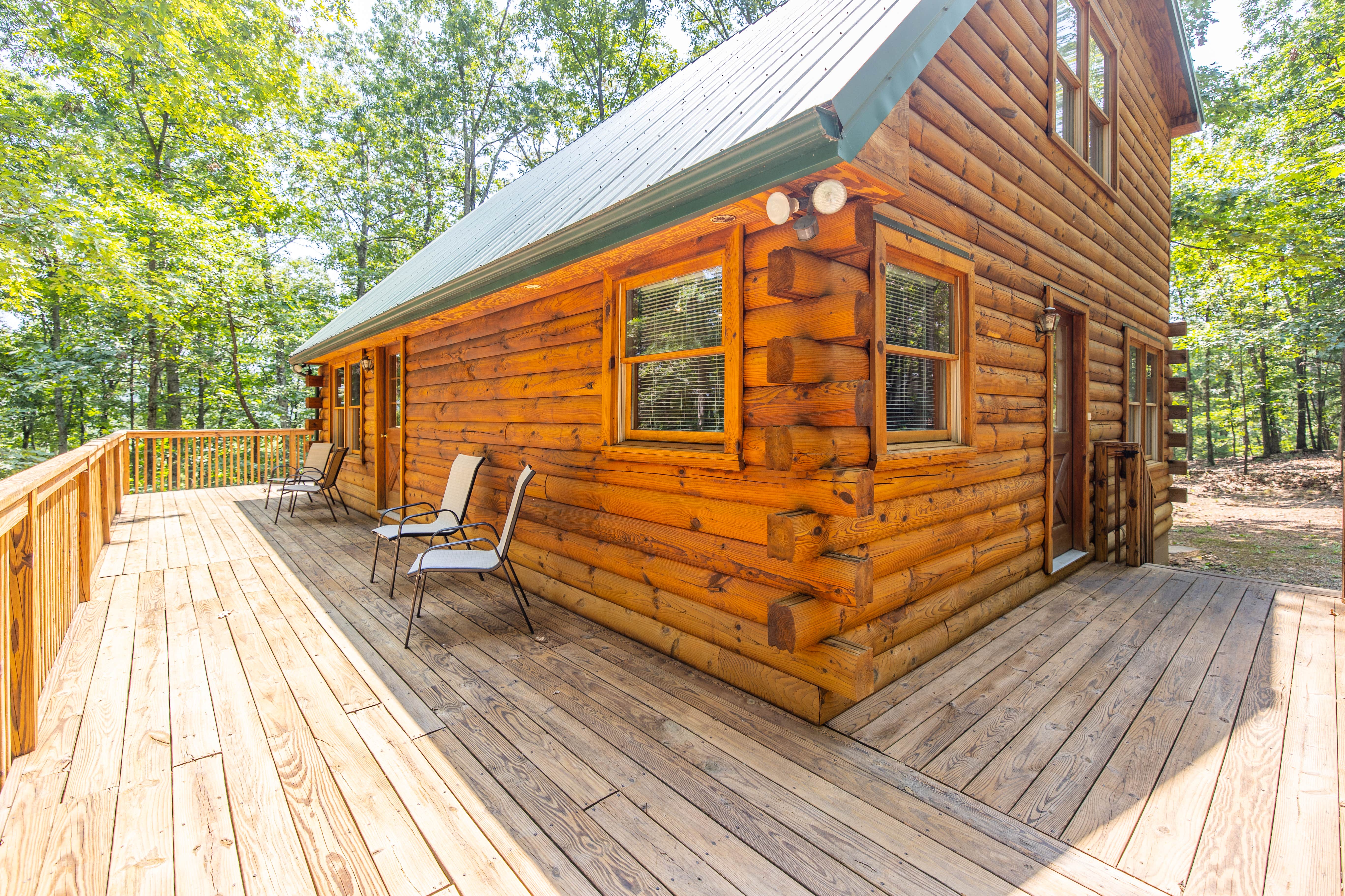 Horizon M.'s photo of a cabin at Rvino - Ridge Rider Campground, LLC near Schellsburg, PA