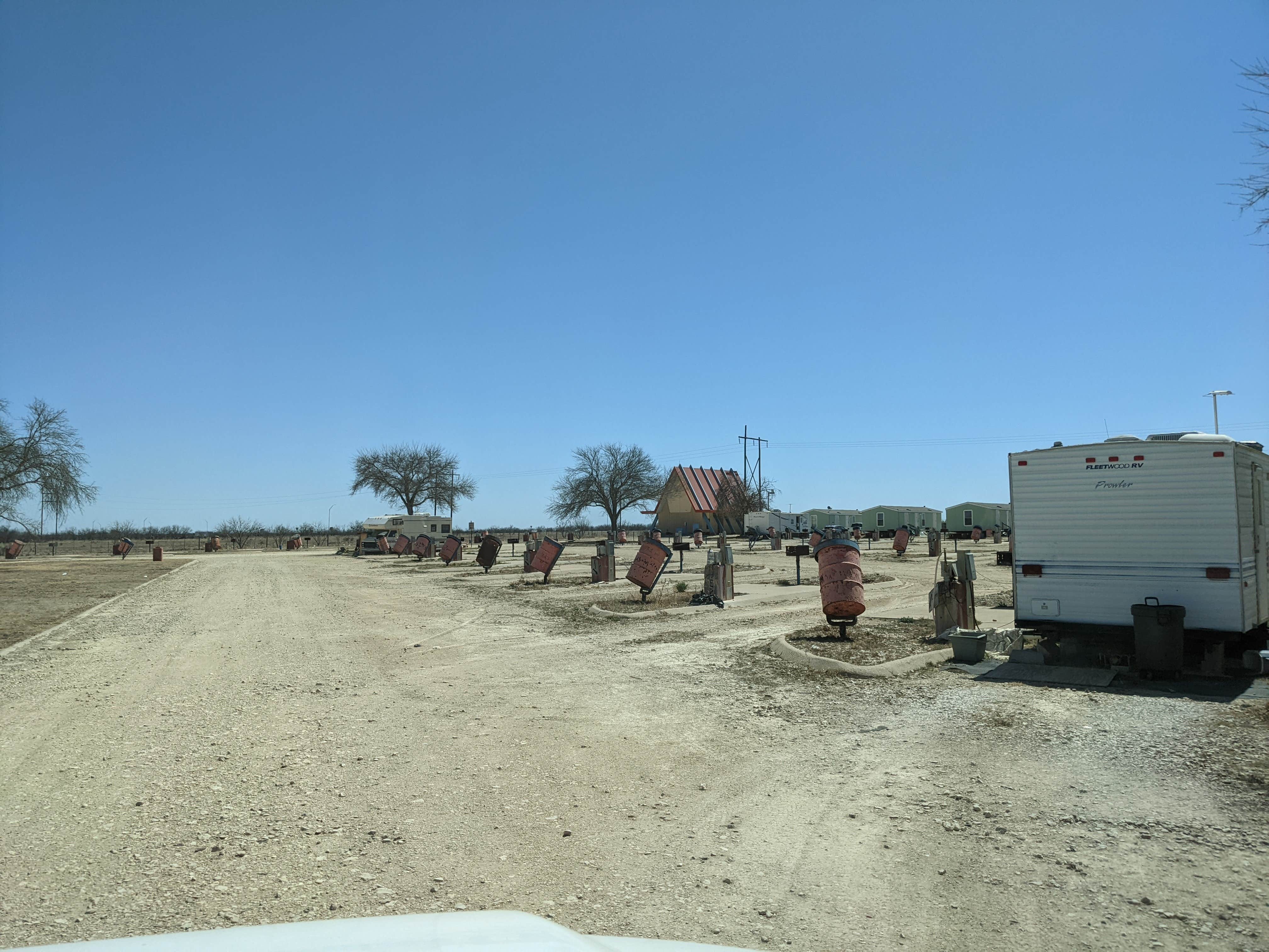 Laura M.'s photo of rv camping at Circle Bar RV Park near Sheffield, TX