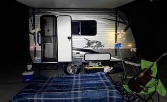 Bianca C.'s photo of rv camping at Medoc Mountain State Park Campground near Louisburg, NC