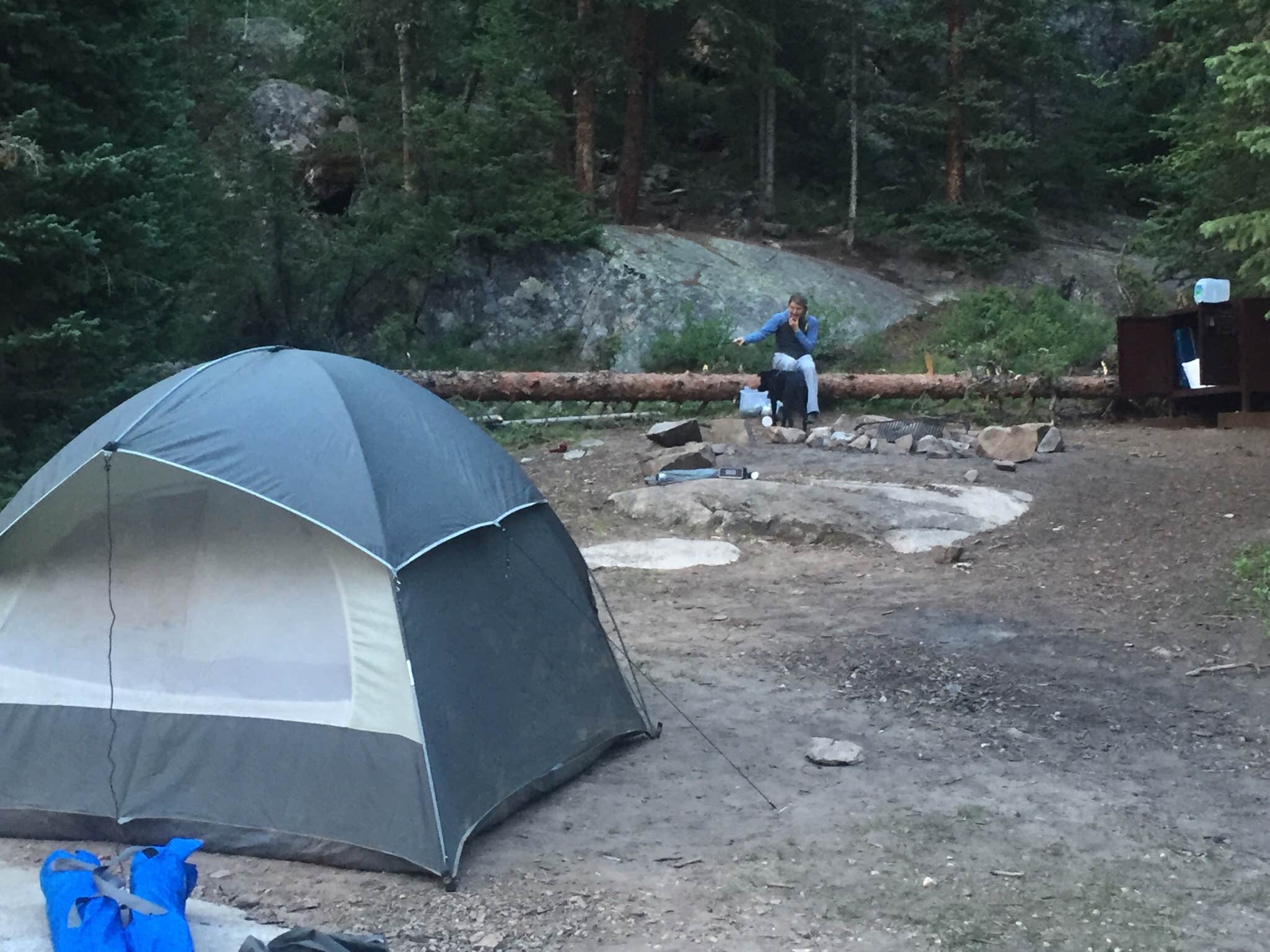 Steph A.'s photo of a dispersed camping area at Lincoln Creek Dispersed Campground near Basalt, CO
