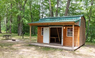 Horizon M.'s photo of a cabin at Rvino - Camp Cadillac, LLC near South Boardman, MI