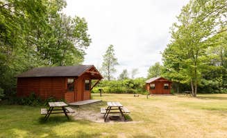 Horizon M.'s photo of a cabin at Rvino - Camp Cadillac, LLC near Arcadia, MI