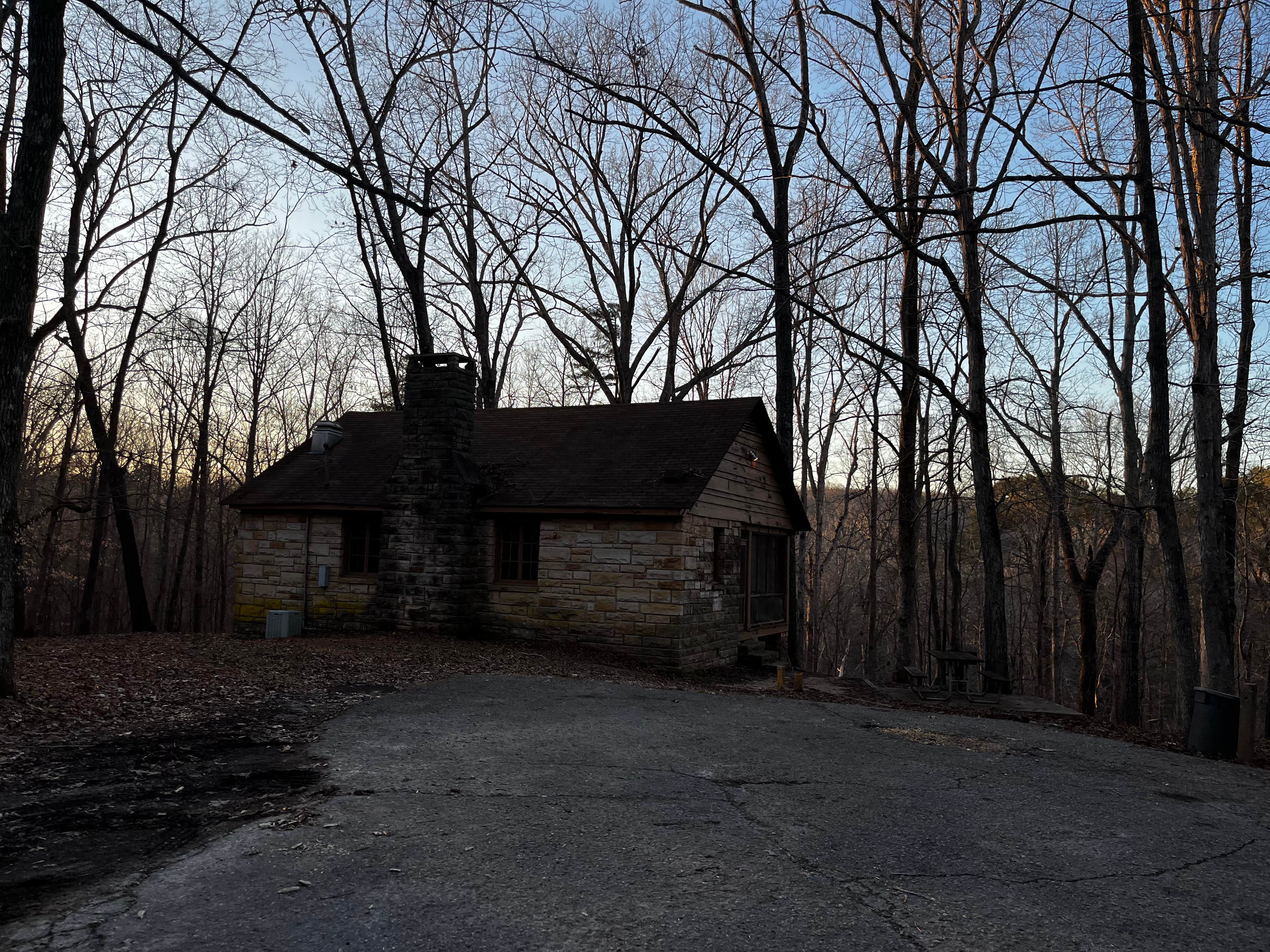 Hannah C.'s photo of glamping accommodations at Tishomingo State Park Campground near Town Creek, AL