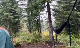 Camping near Shorty Peak Lookout: Roman Nose, Naples, Idaho