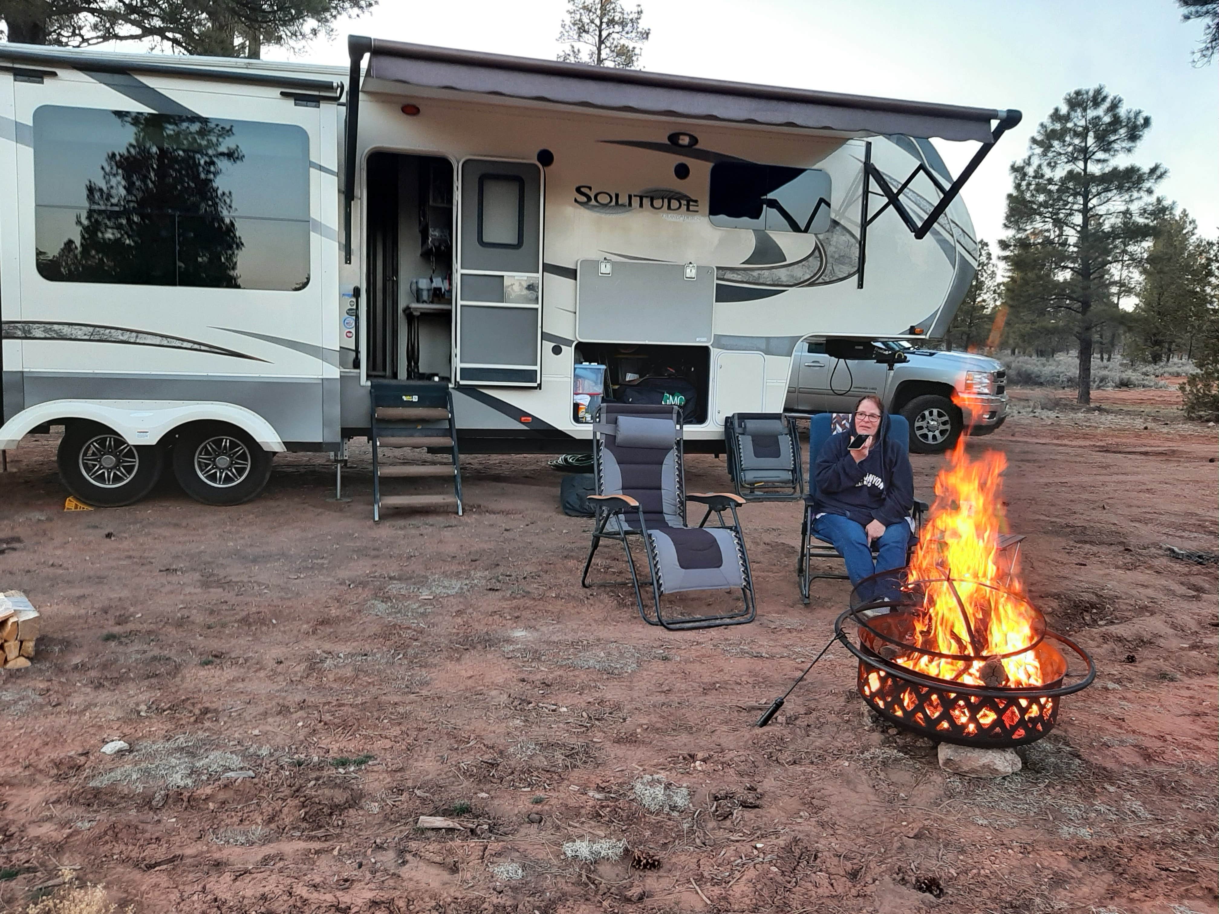 Steve B.'s photo of rv camping at Forest Service Road 328 Dispersed near Grand Canyon, AZ