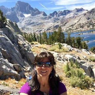 Camper-submitted photo at Garnet Lake near Inyo National Forest