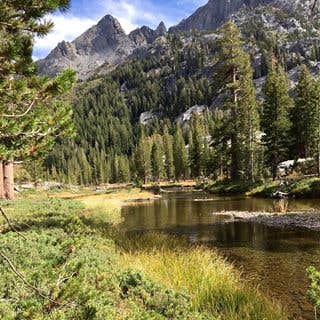 Camper-submitted photo at Garnet Lake near Inyo National Forest