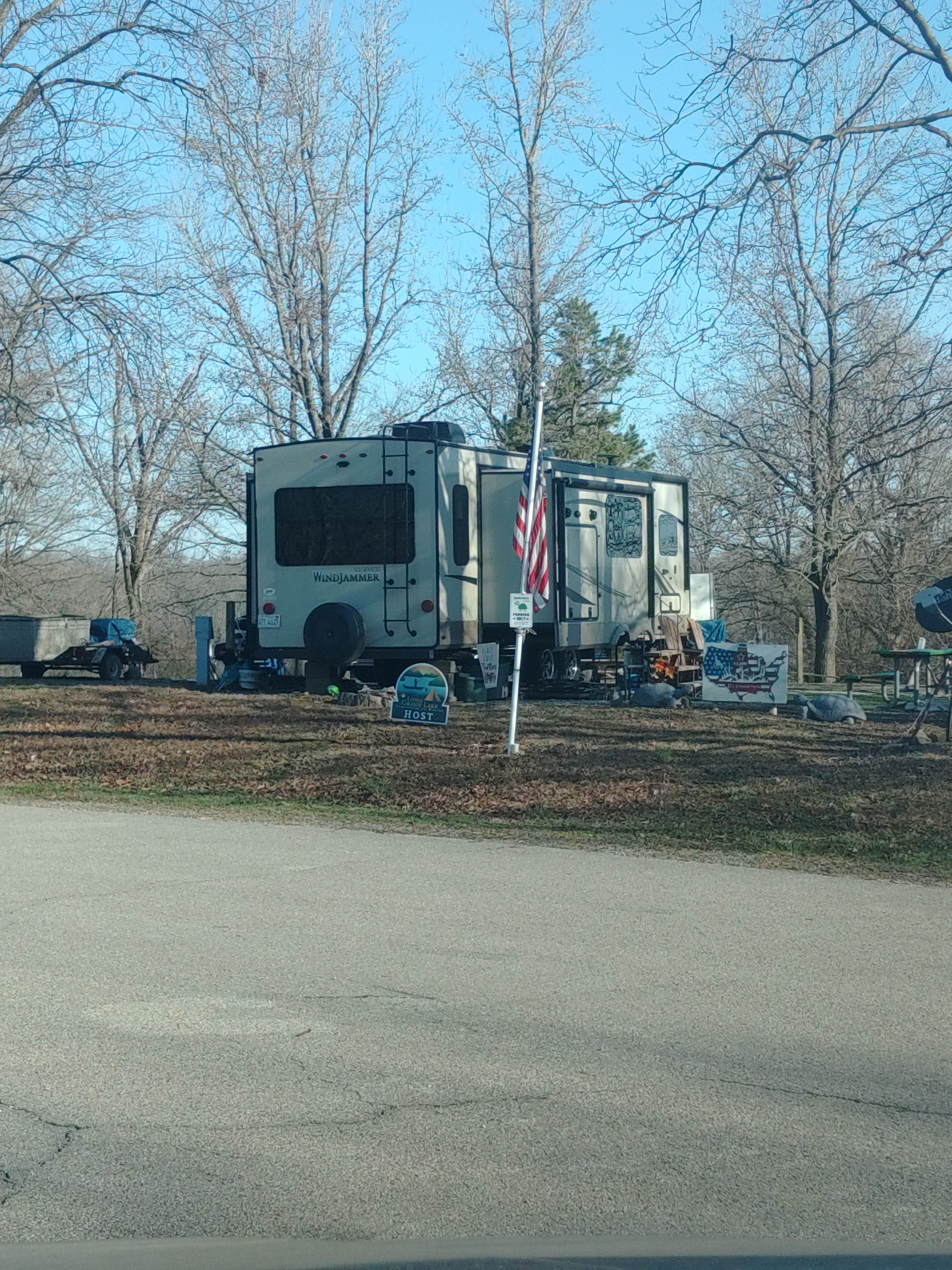 Camper submitted image from Crab Orchard National Wildlife Refuge Devil's Kitchen Group Campground - 5