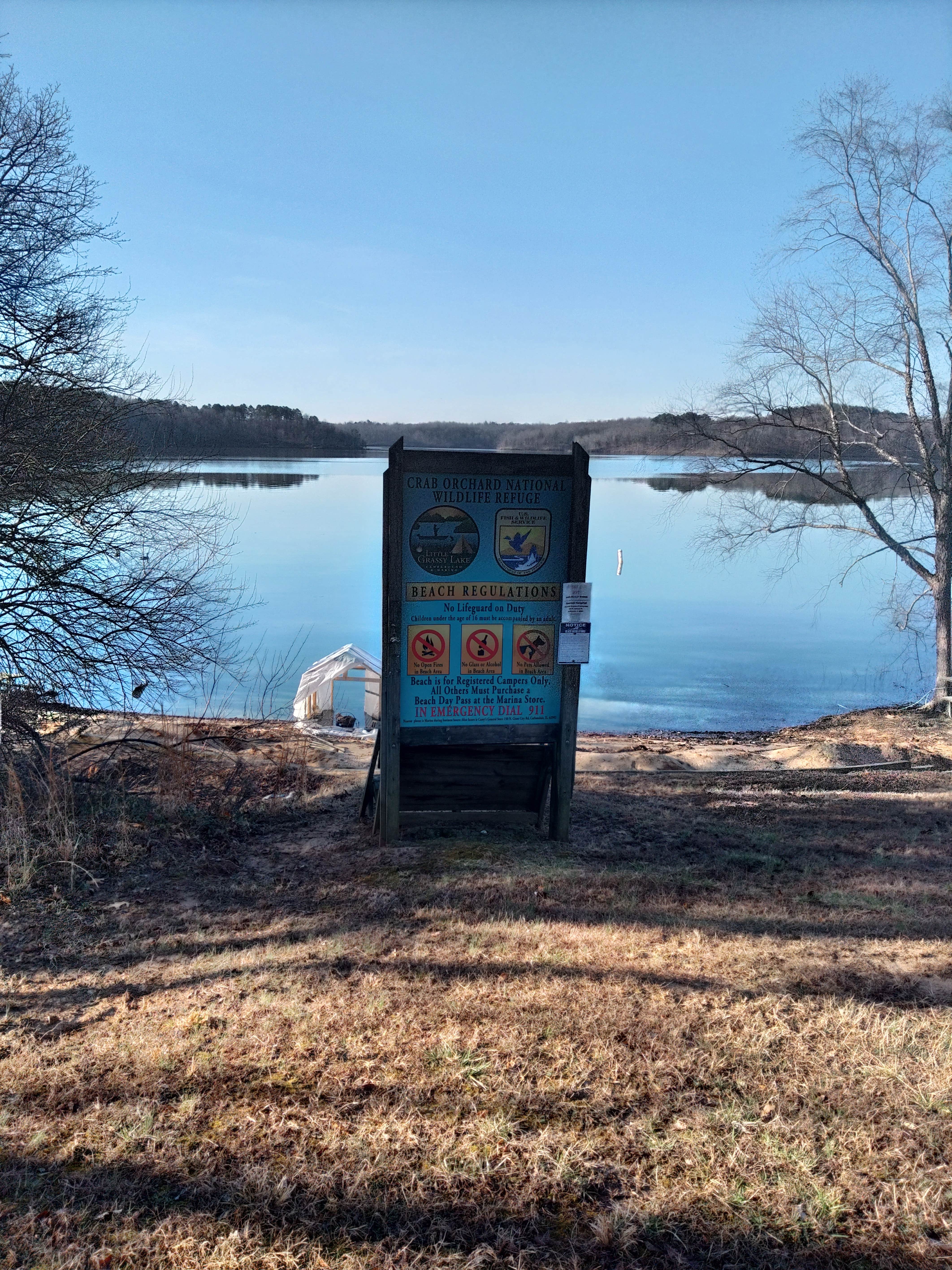 Camper submitted image from Crab Orchard National Wildlife Refuge Devil's Kitchen Group Campground - 5