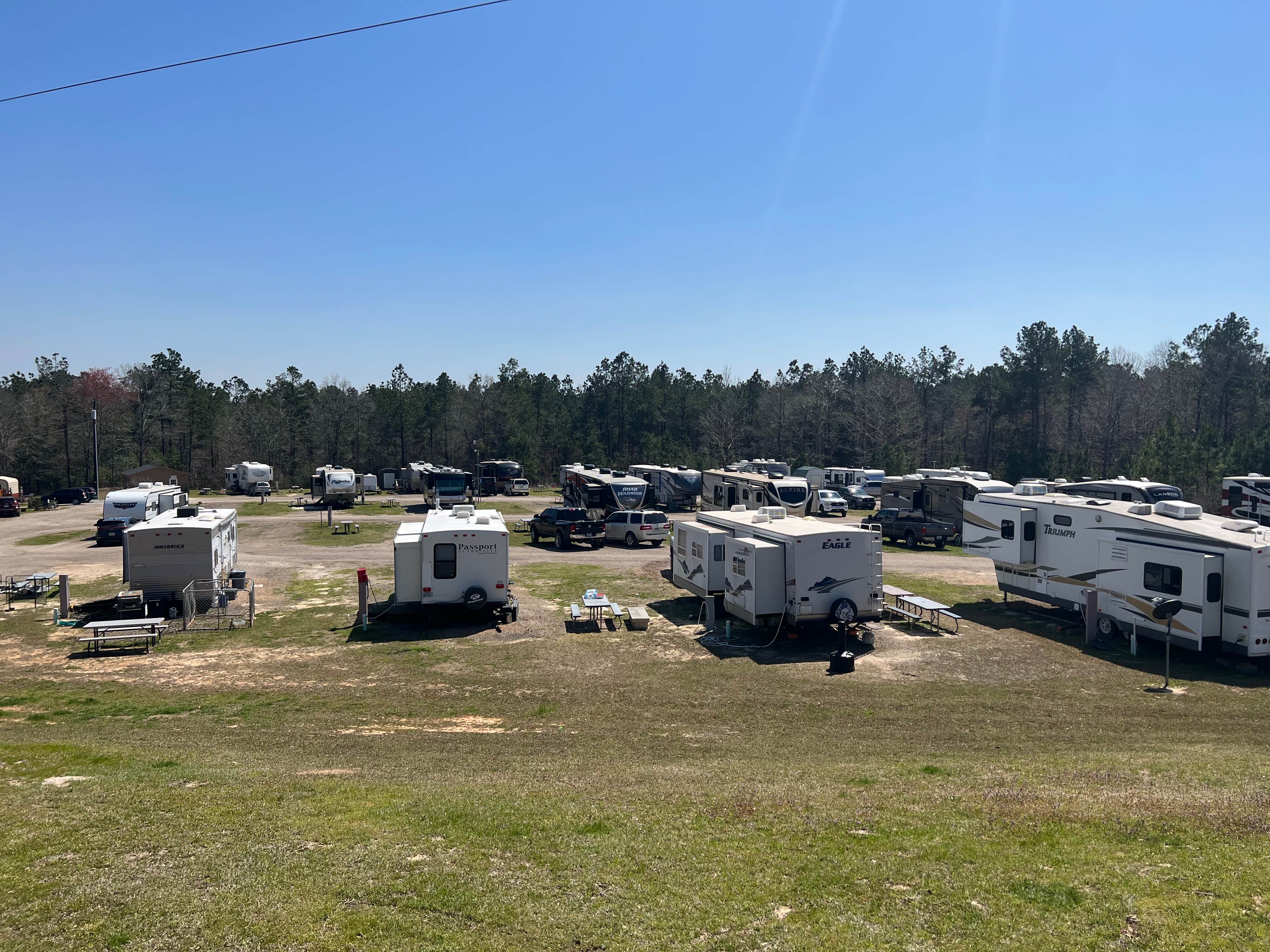 Brian C.'s photo of rv camping at Fairway RV Park near San Augustine, TX