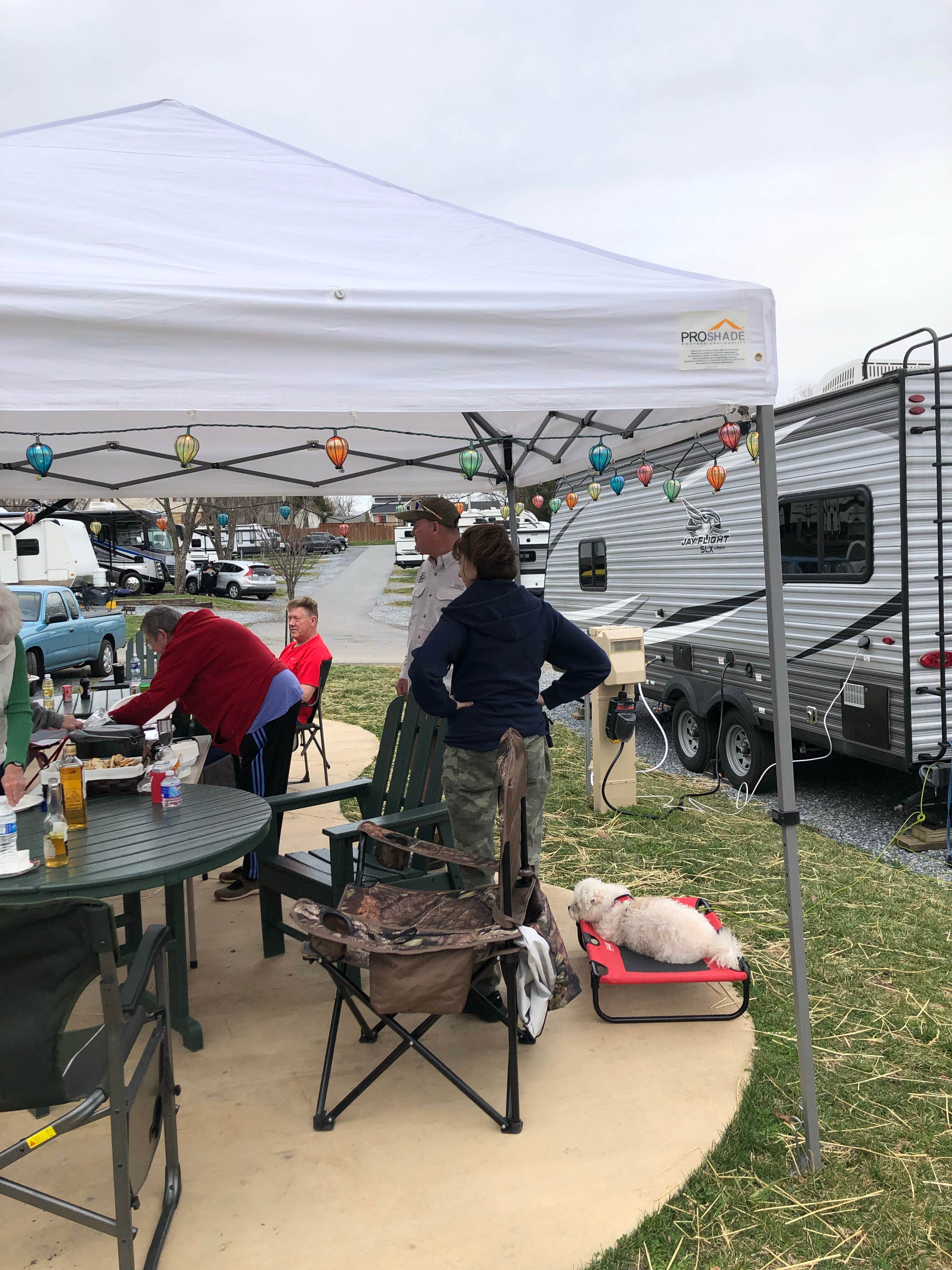 Laure D.'s photo of rv camping at Harpers Ferry / Civil War Battlefields KOA near Takoma Park, MD