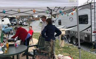 Laure D.'s photo of rv camping at Harpers Ferry / Civil War Battlefields KOA near Chantilly, VA