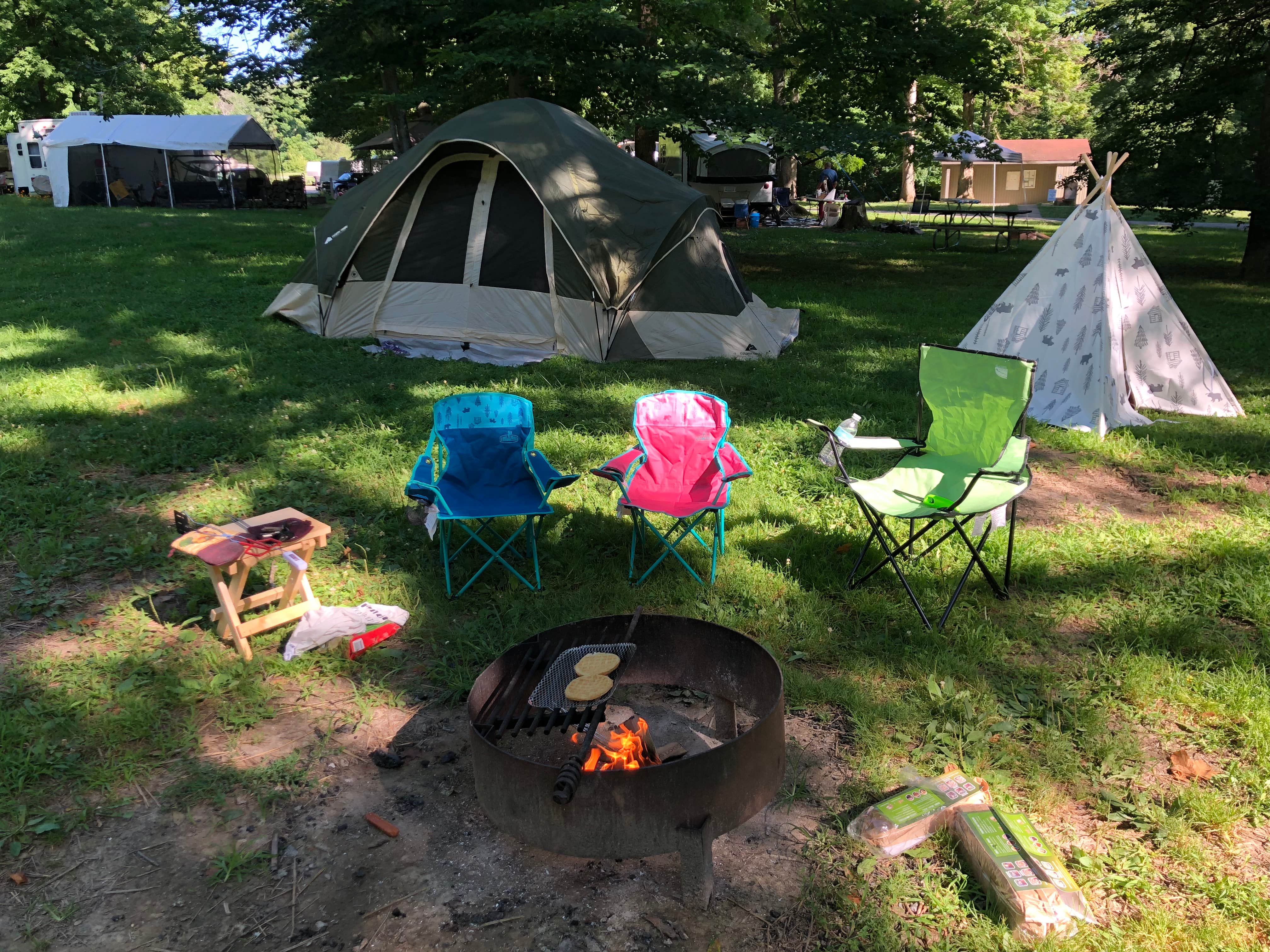 Camper submitted image from Cowan Lake State Park Campground - 2