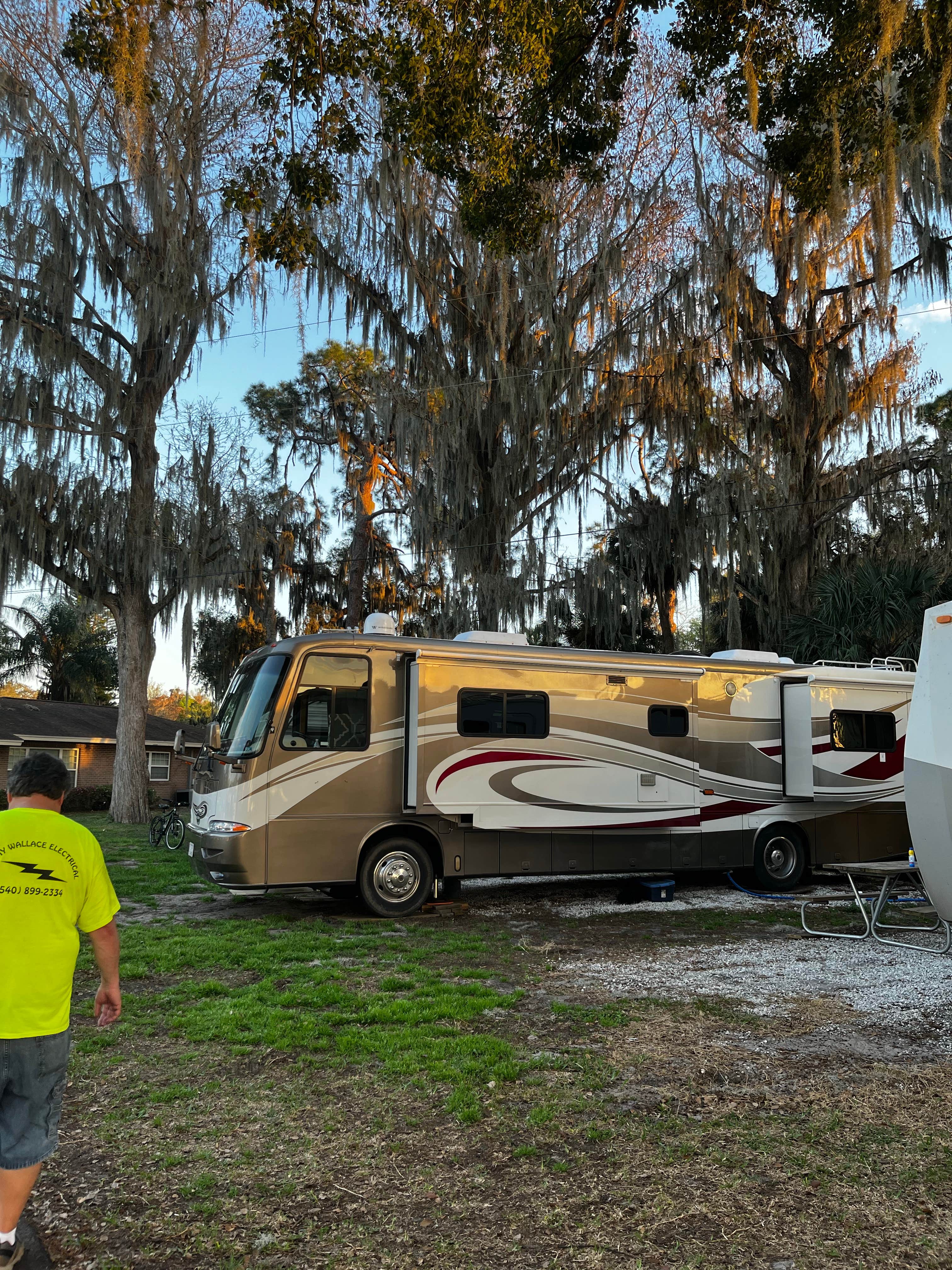 Linda H.'s photo of rv camping at Hide-A-Way Harbor RV Park near Clermont, FL
