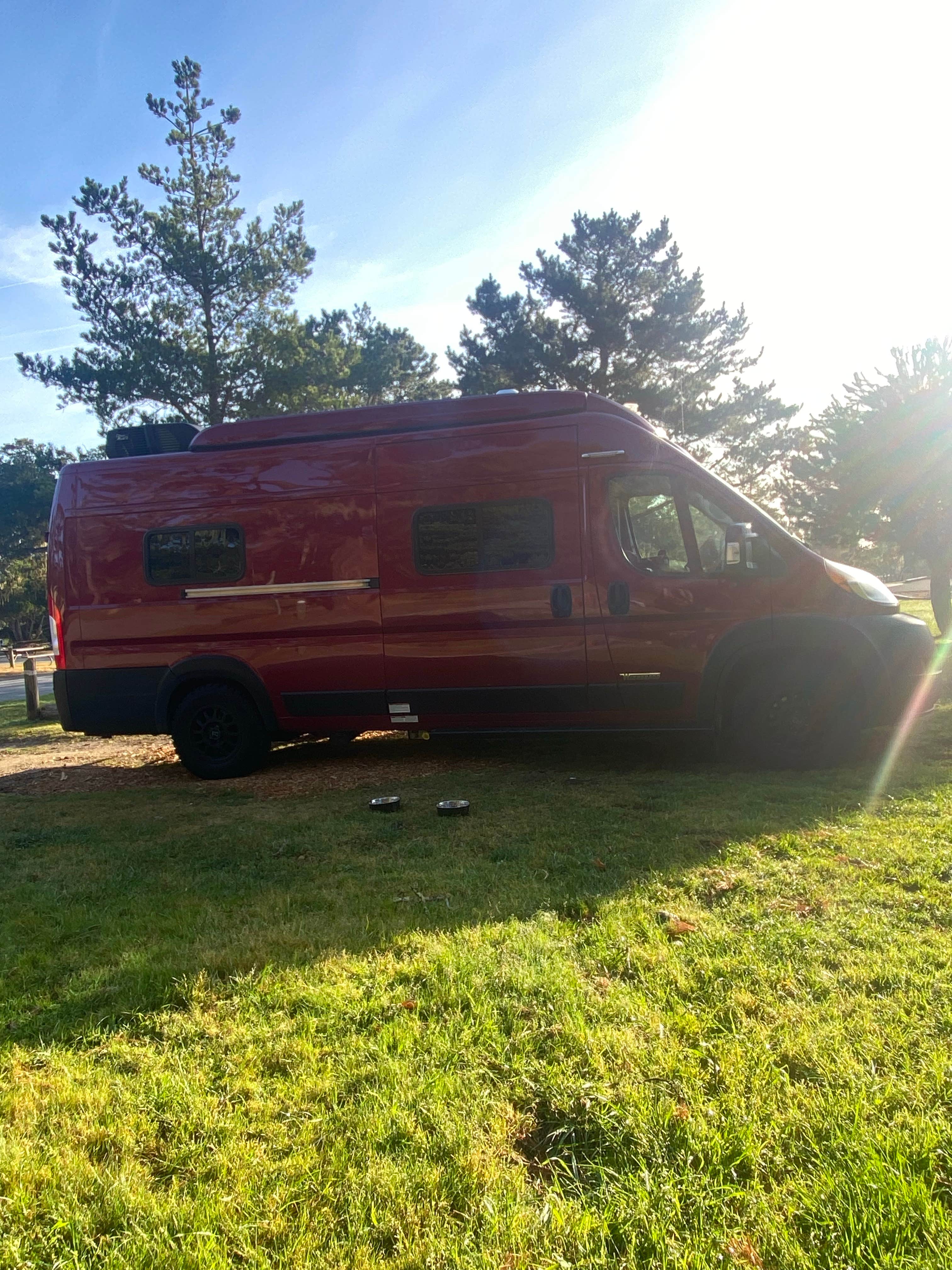 Matt's photo of rv camping at Veteran's Memorial Park Campground near Big Sur, CA