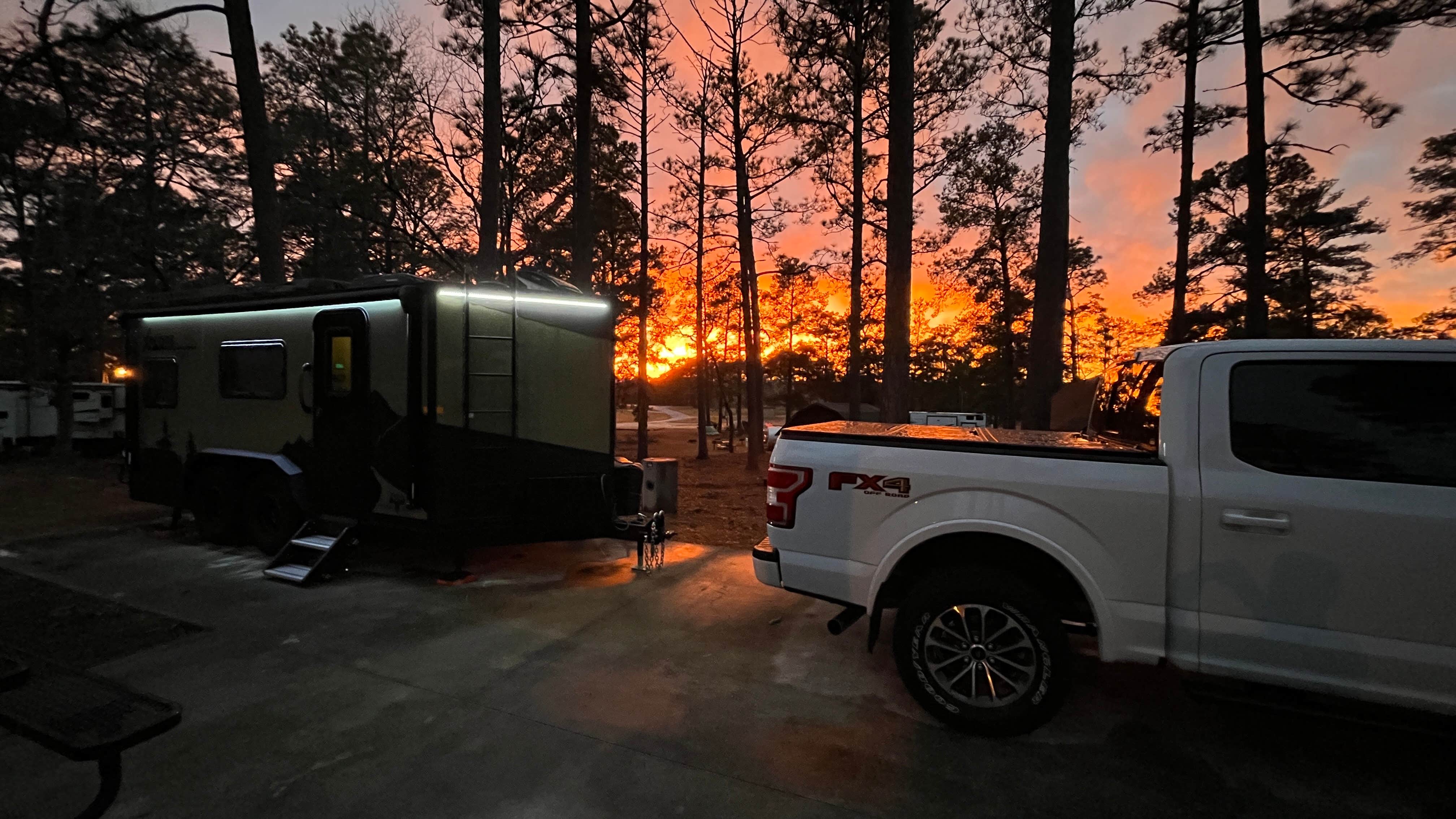 Thomas H.'s photo of rv camping at Weston Lake Recreation Area near Elgin, SC