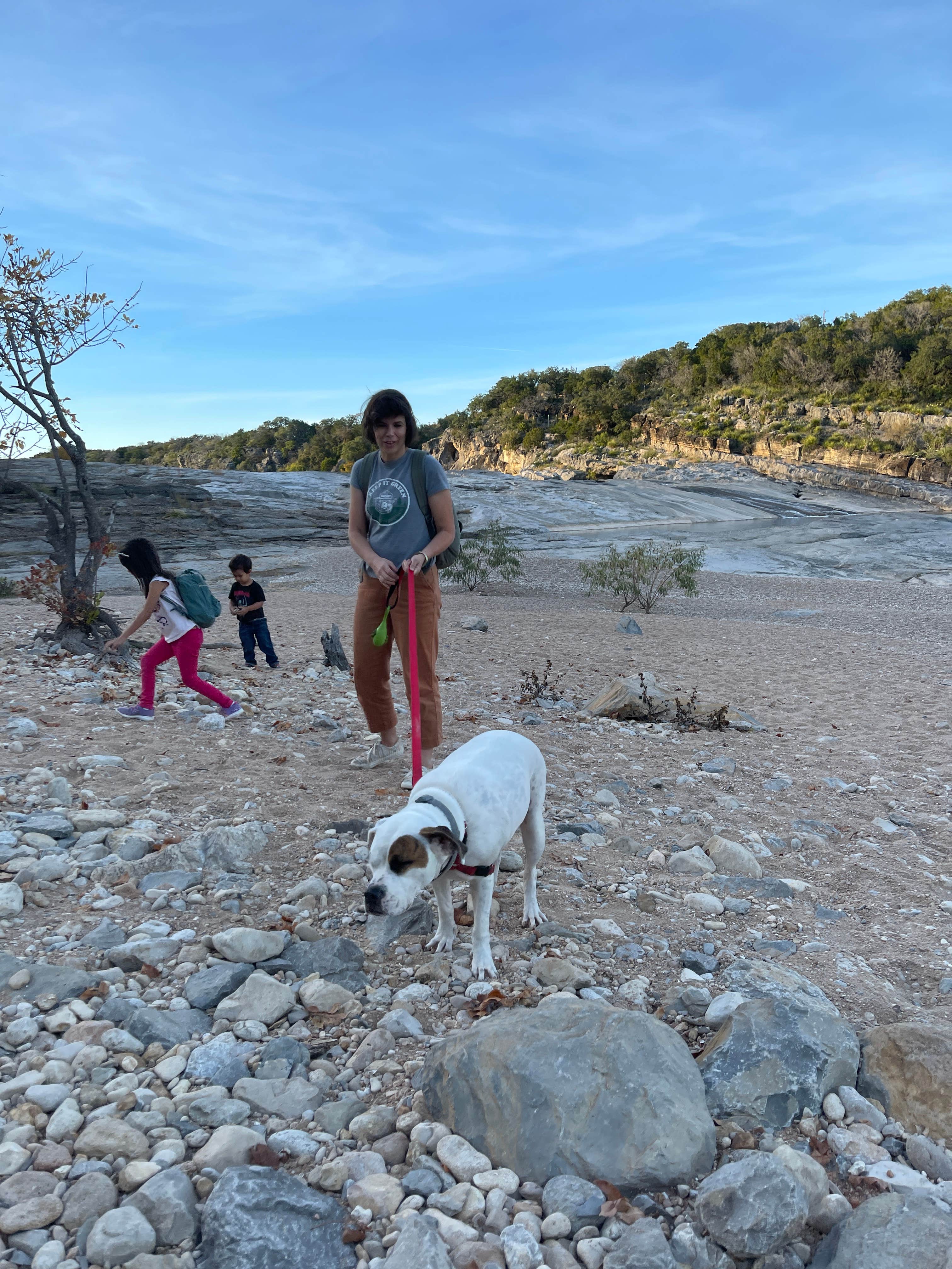 Jared S.'s photo of camping with pets at Pedernales Falls State Park Campground near Canyon Lake