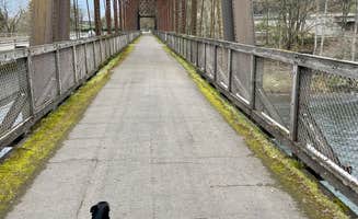 L & J L.'s photo of camping with pets at Armitage Park & Campground - a Lane County Park near Springfield, OR