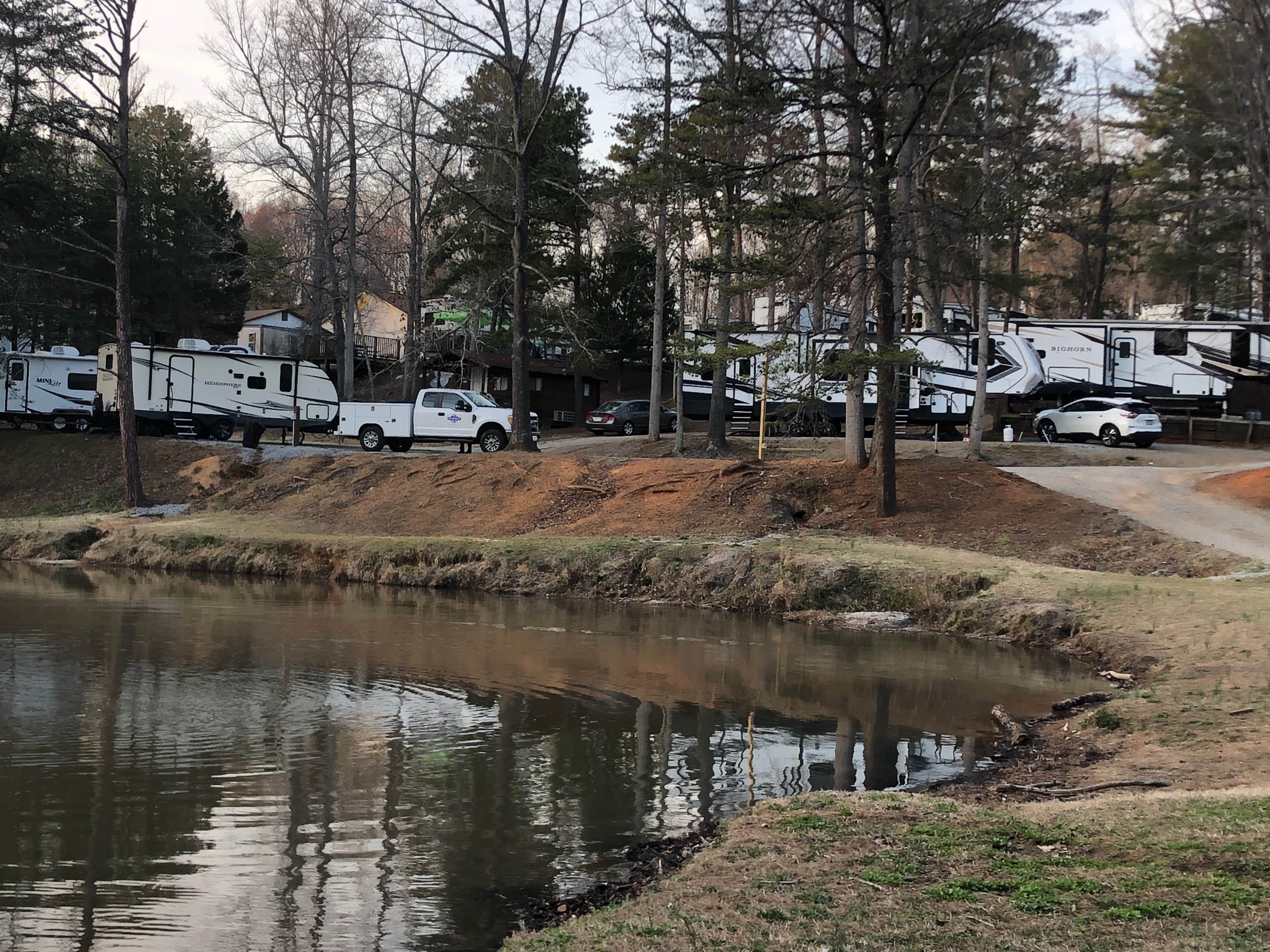 Wanderer's photo of rv camping at Paradise Lake & Campground near Catawba, VA