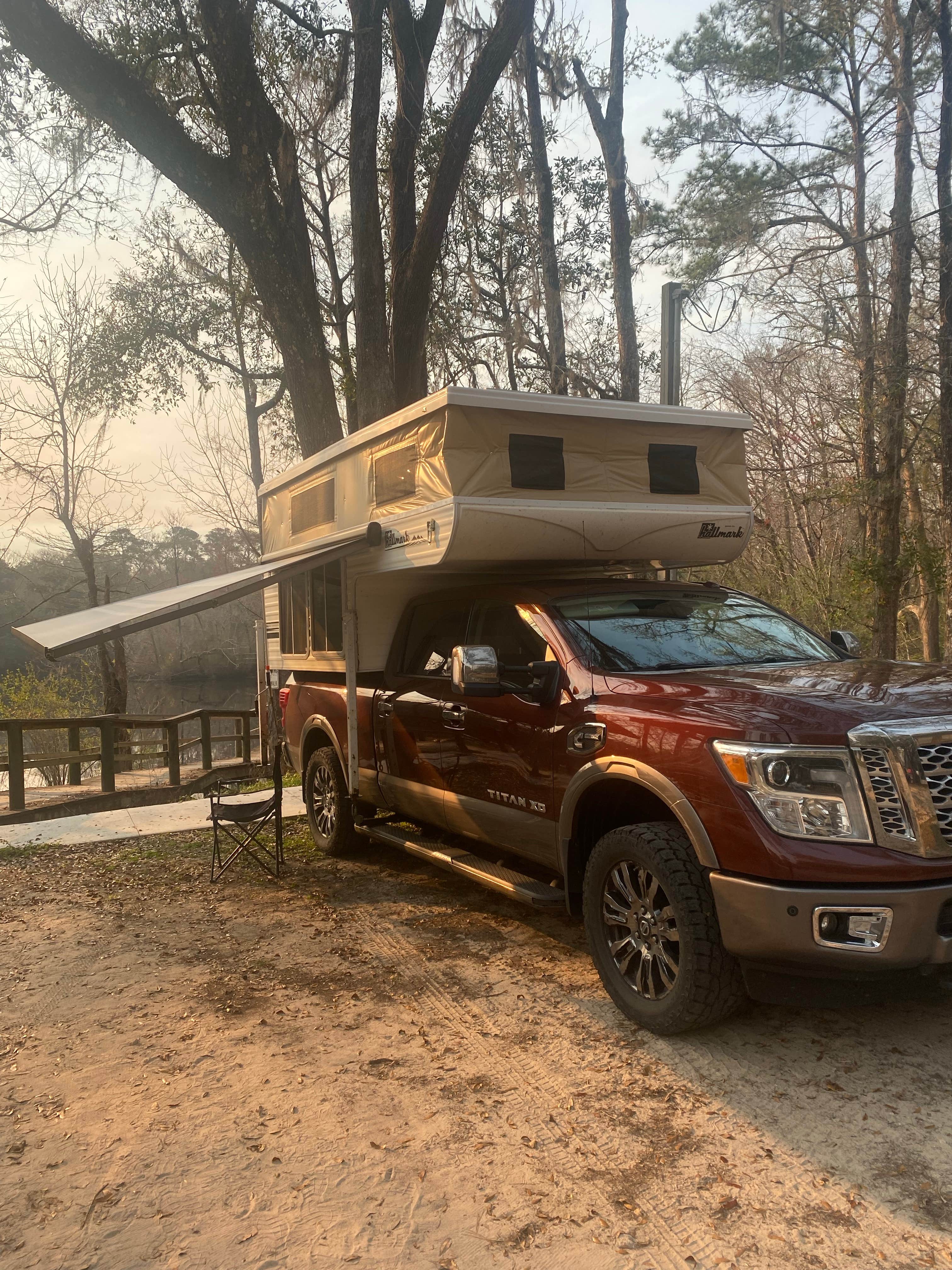 Kelly E.'s photo of rv camping at Dr. Julian G. Bruce St. George Island State Park Campground near Sopchoppy, FL