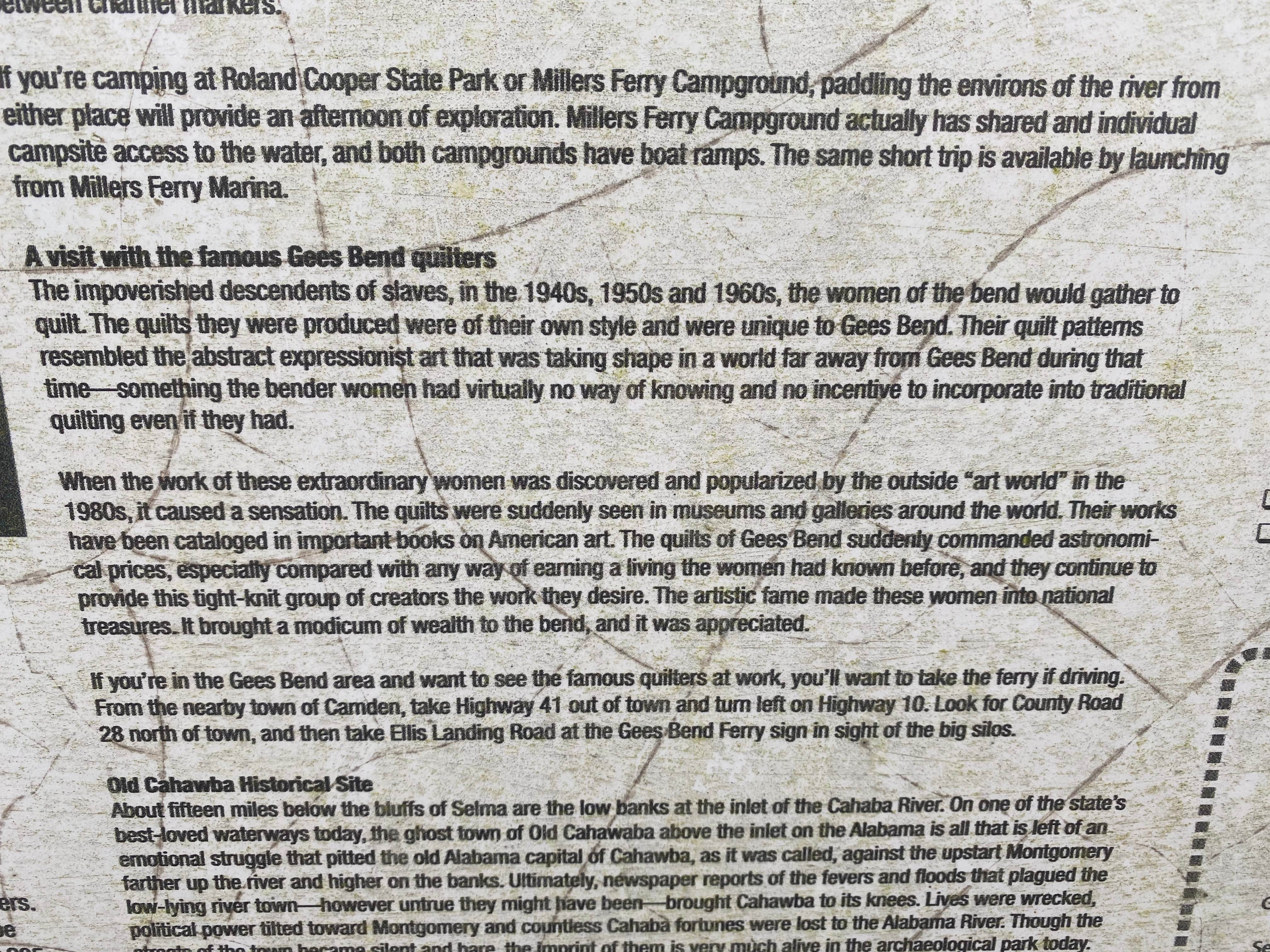 Camper-submitted photo at Elm Bluff Campground — Alabama River Lakes near Marion Junction, AL