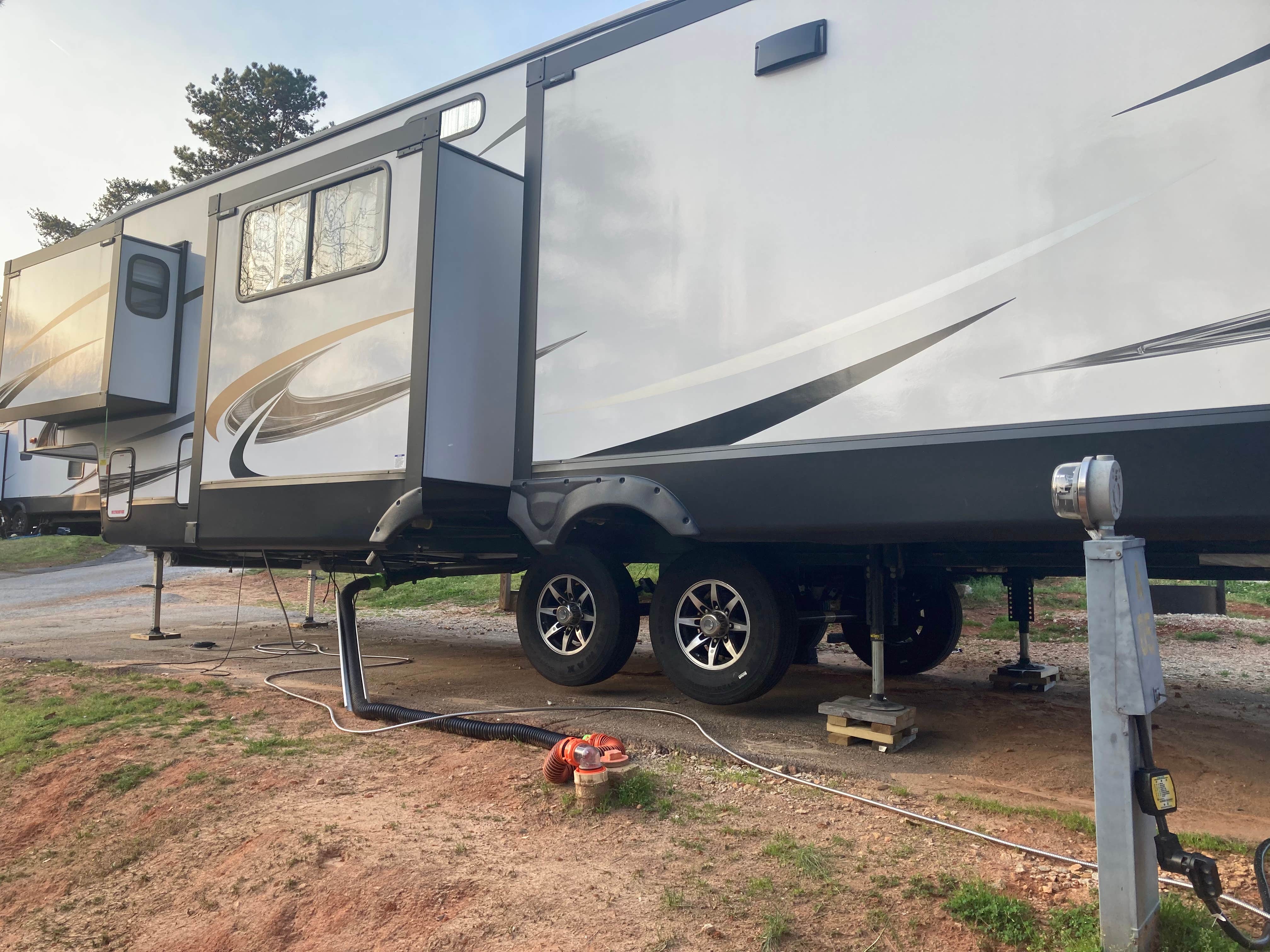 Becky P.'s photo of rv camping at Thousand Trails Carolina Landing near Mount Airy, GA
