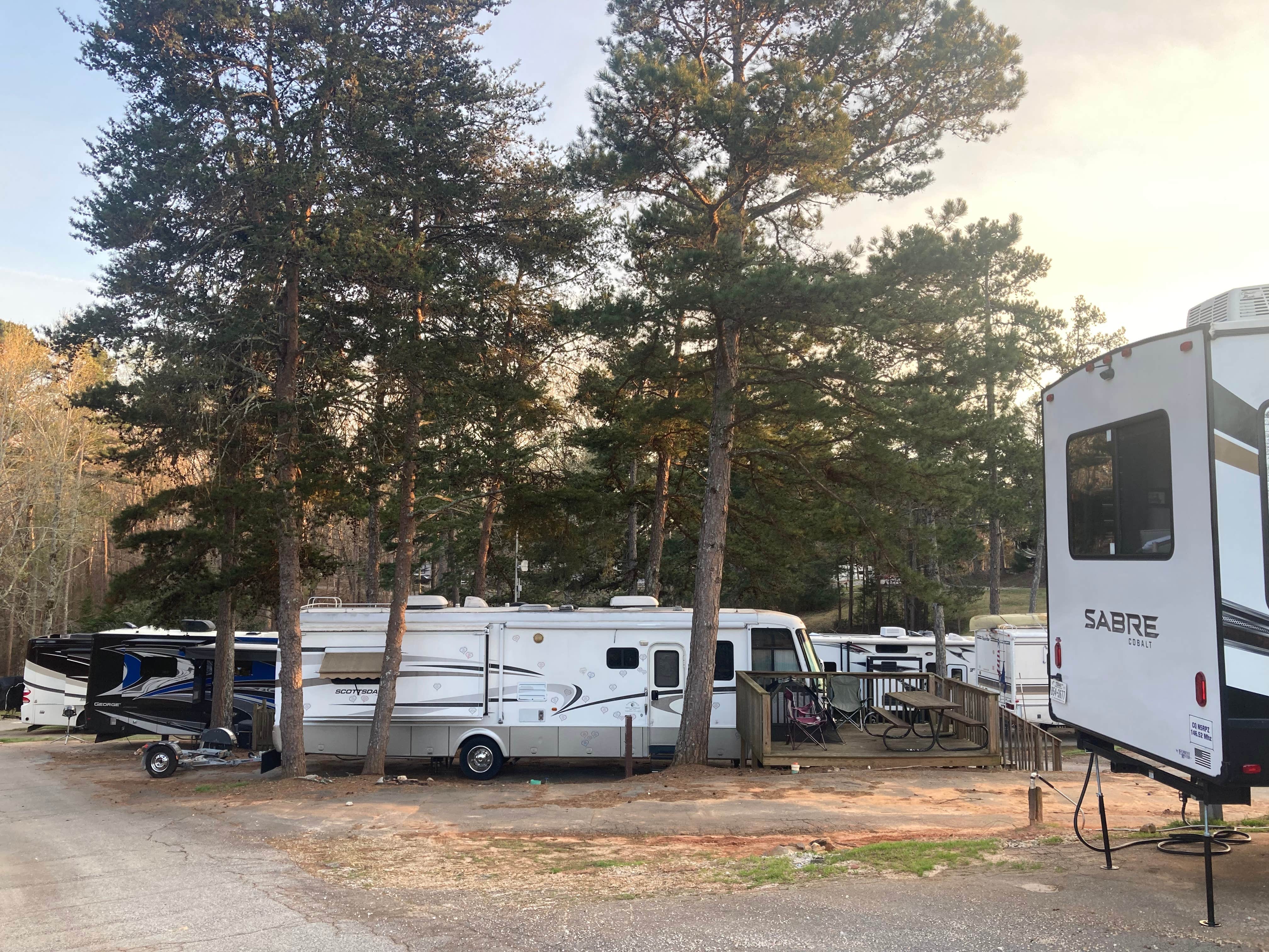 Becky P.'s photo of rv camping at Thousand Trails Carolina Landing near Simpsonville, SC