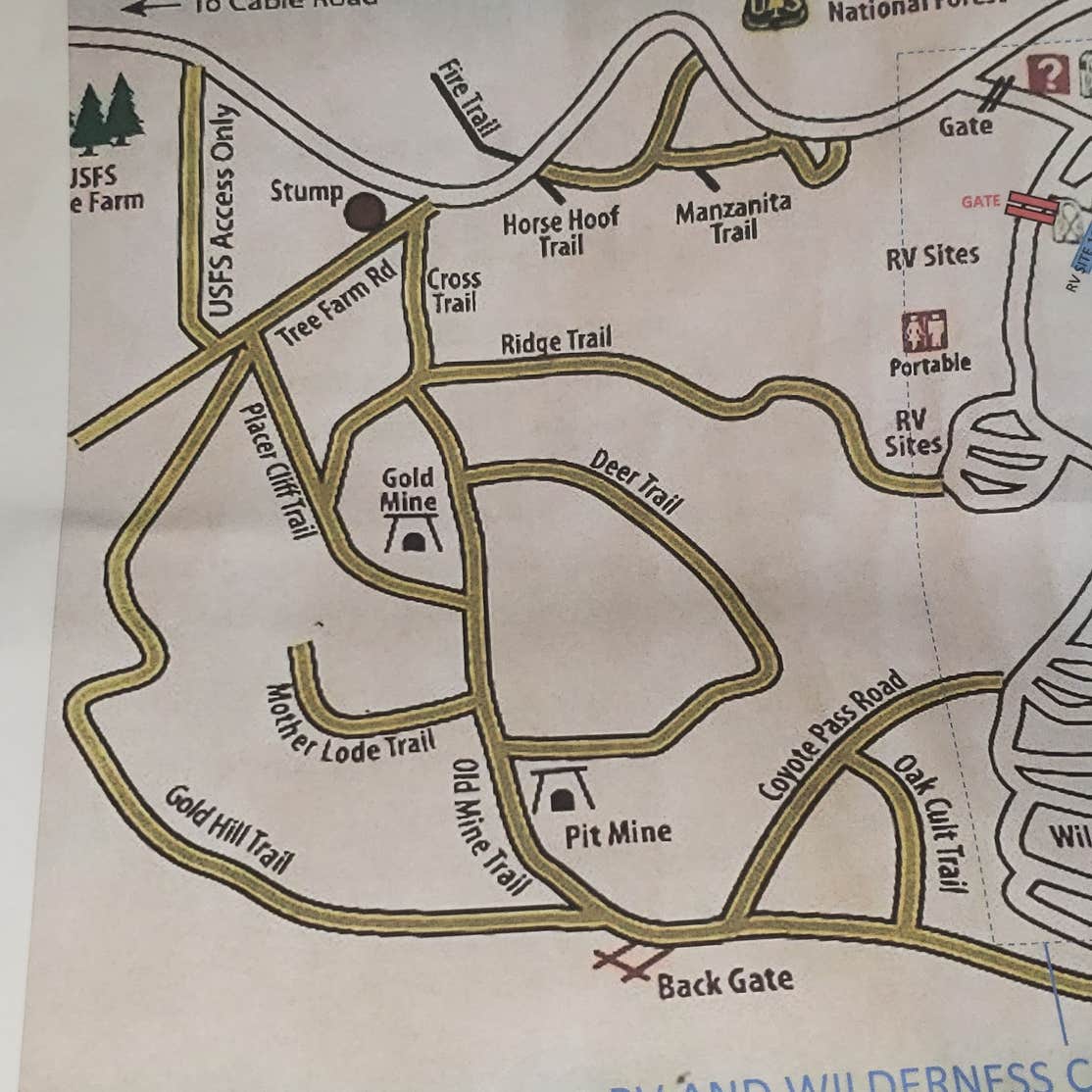 Ghost Mountain RV Campground Pollock Pines, CA