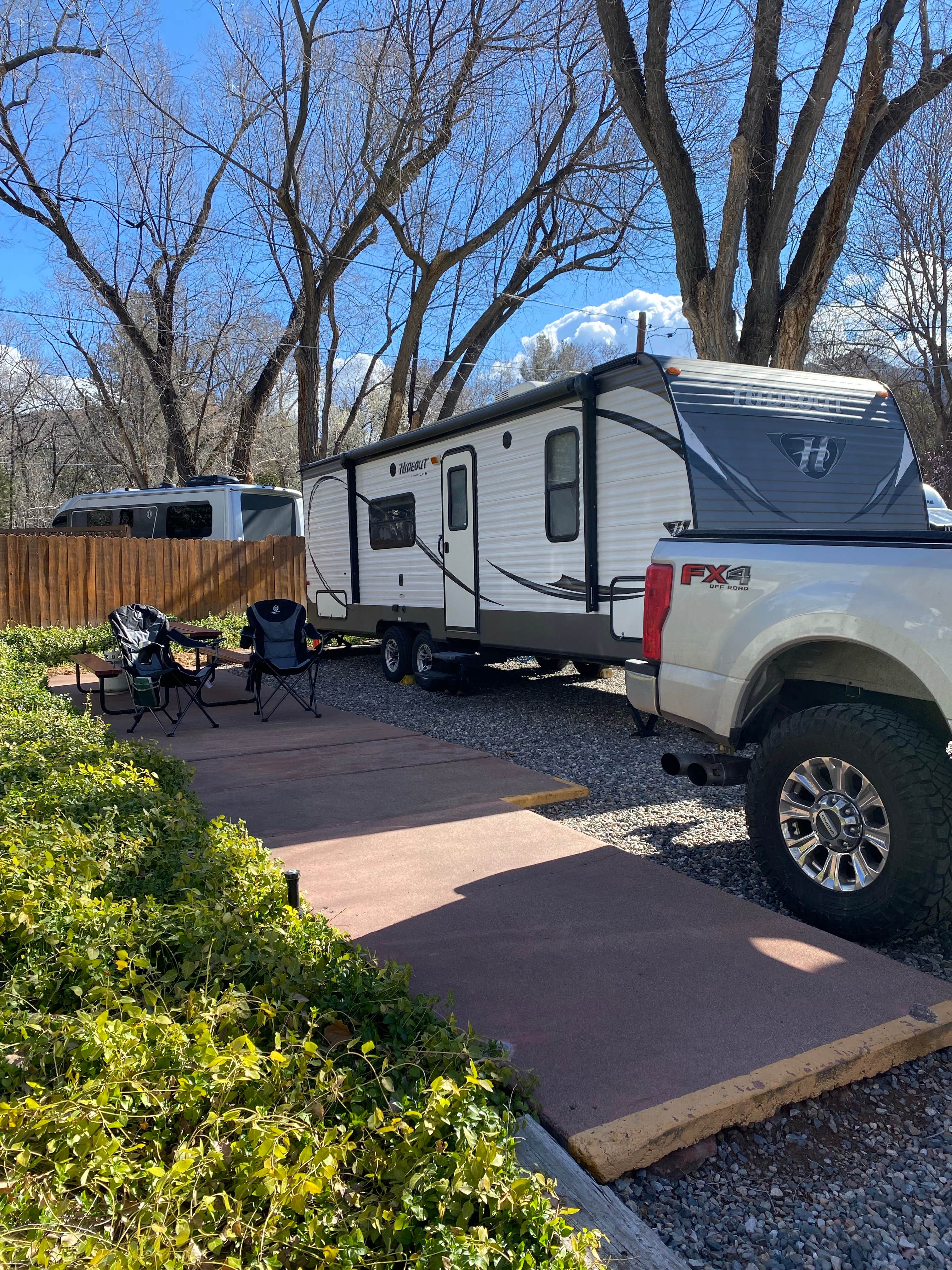 Chelsea S.'s photo of rv camping at Rancho Sedona RV Park near Happy Jack, AZ