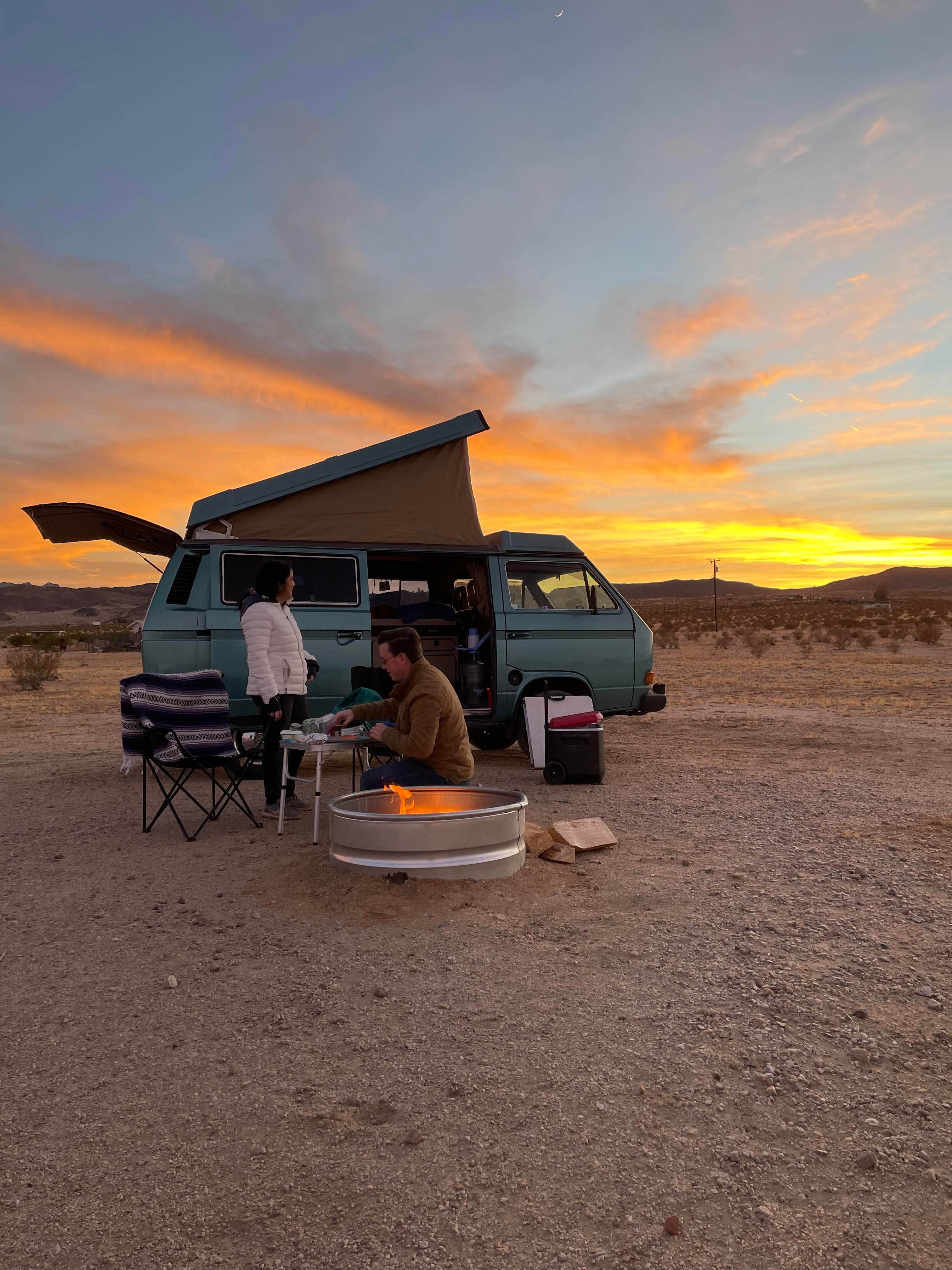 Aidan P.'s photo at Van Life Campground: Joshua Tree near Twentynine Palms, CA