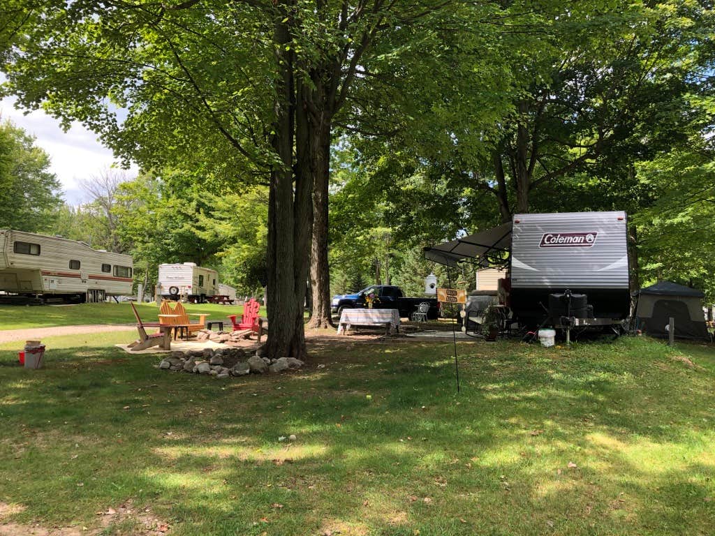 Debbie D.'s photo of rv camping at Twin Ells RV Park near Ray Brook, NY
