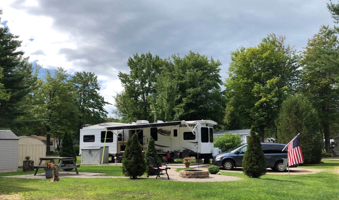 Debbie D.'s photo of rv camping at Twin Ells RV Park near Johnson, VT