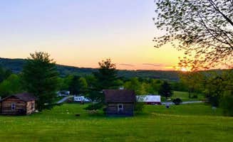 Mansi D.'s photo of glamping accommodations at Lake Lauderdale Campground near North Bennington, VT