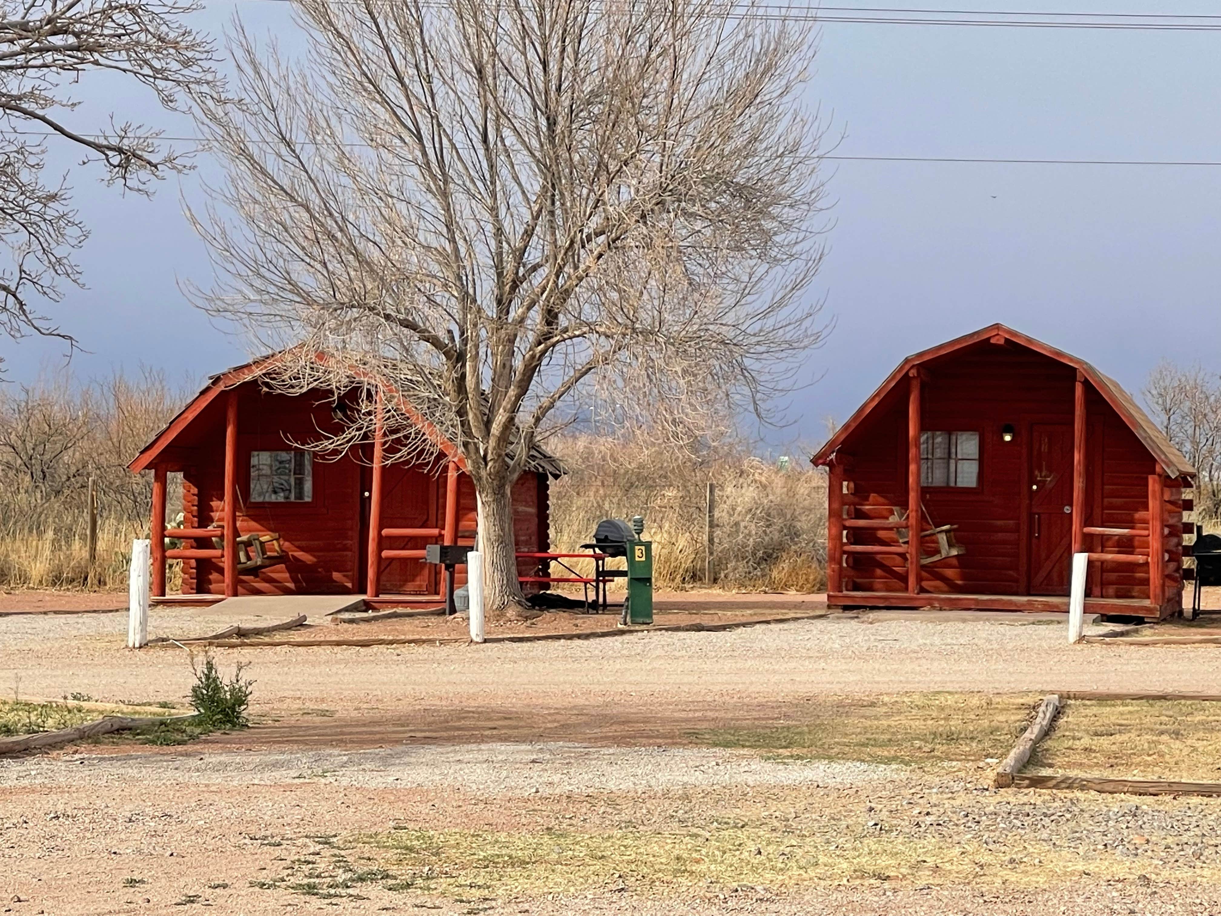 kelly N.'s photo of a cabin at Van Horn RV Park in Texas